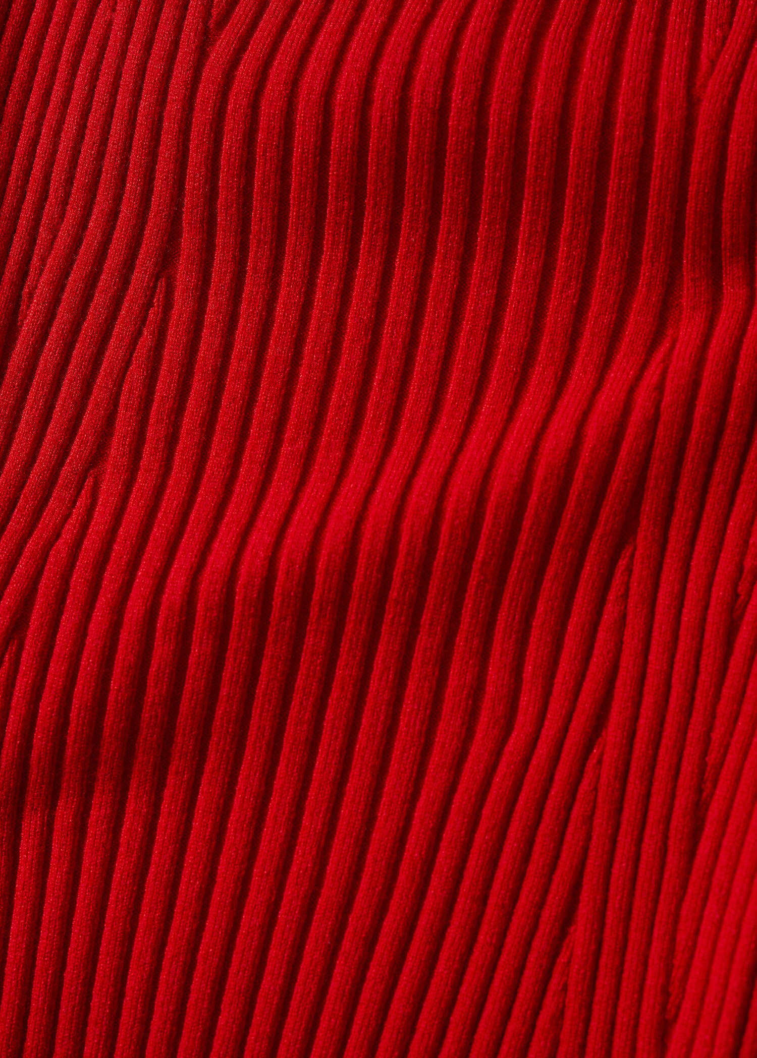 V-neck ribbed knit sweater - Details of the article 8