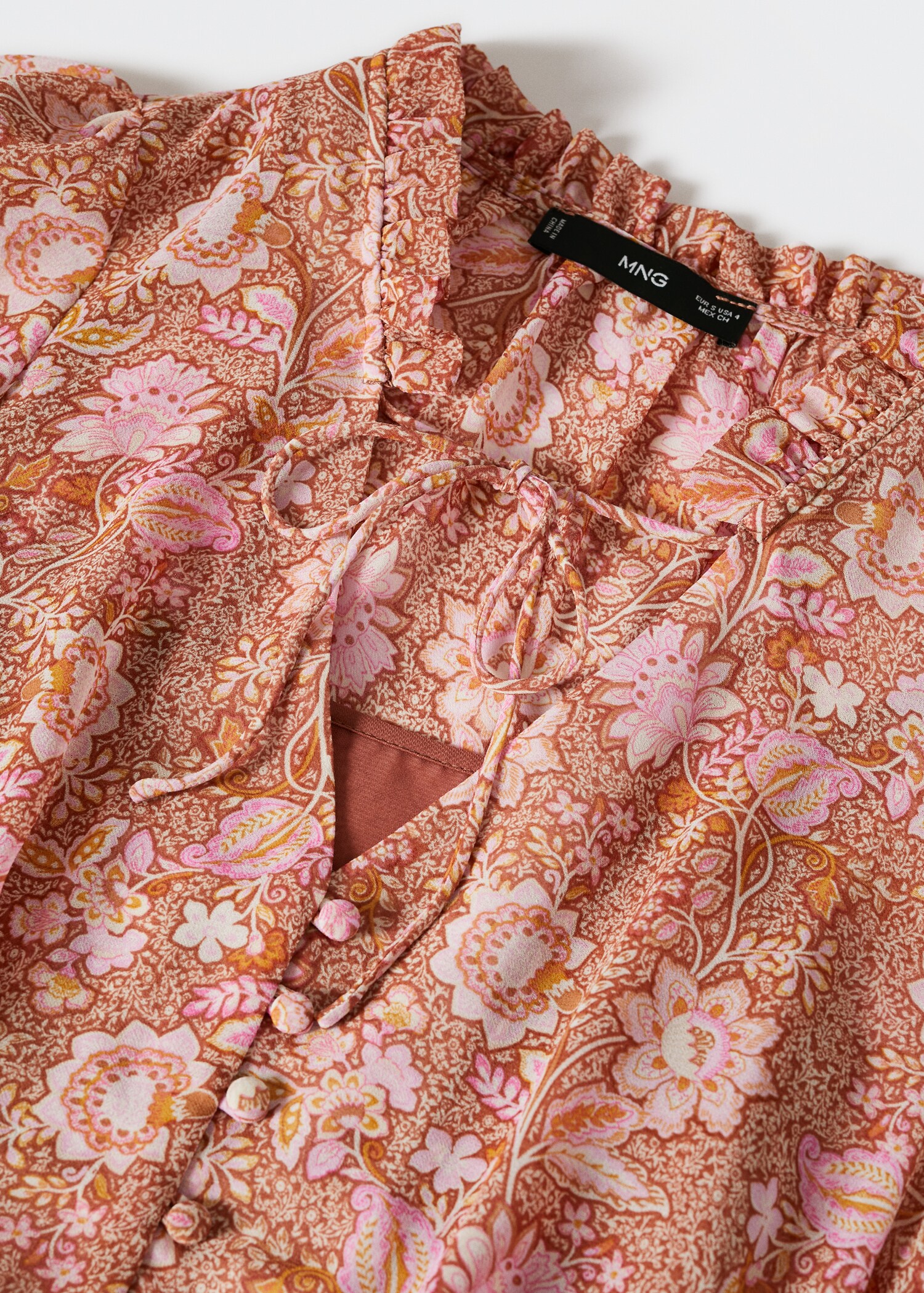 Vestido estampado floral - Detalle del artículo 8