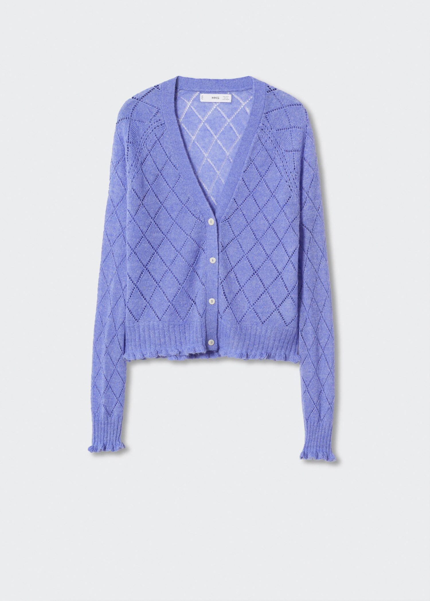 Lochstrickjacke - Damen | MANGO OUTLET Liechtenstein