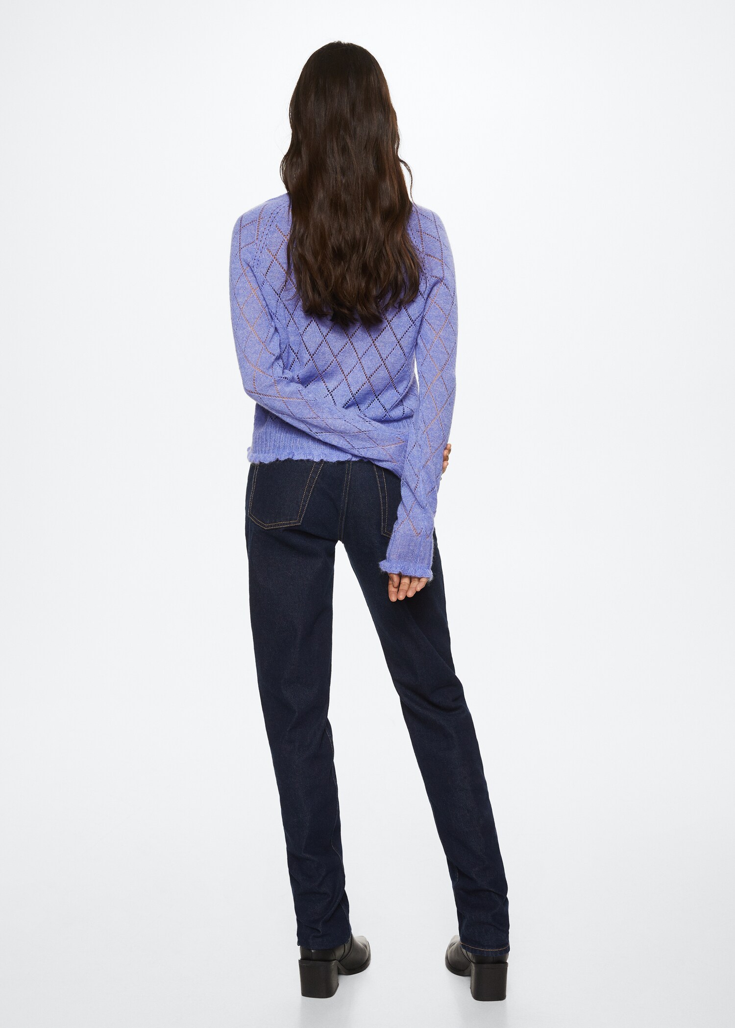 Lochstrickjacke - Damen | MANGO OUTLET Liechtenstein