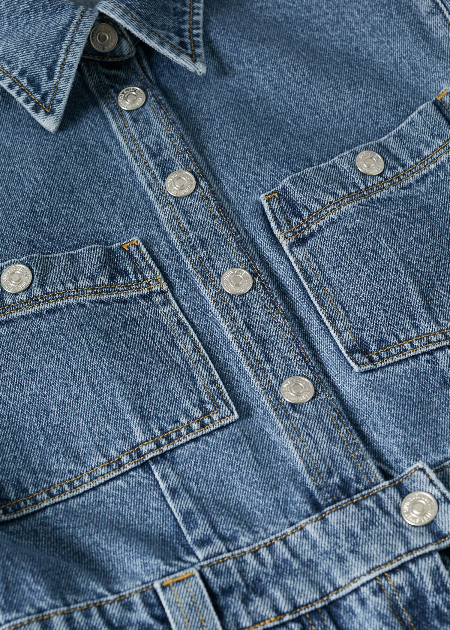 Jeanskleid mit Taschen - Detail des Artikels 8