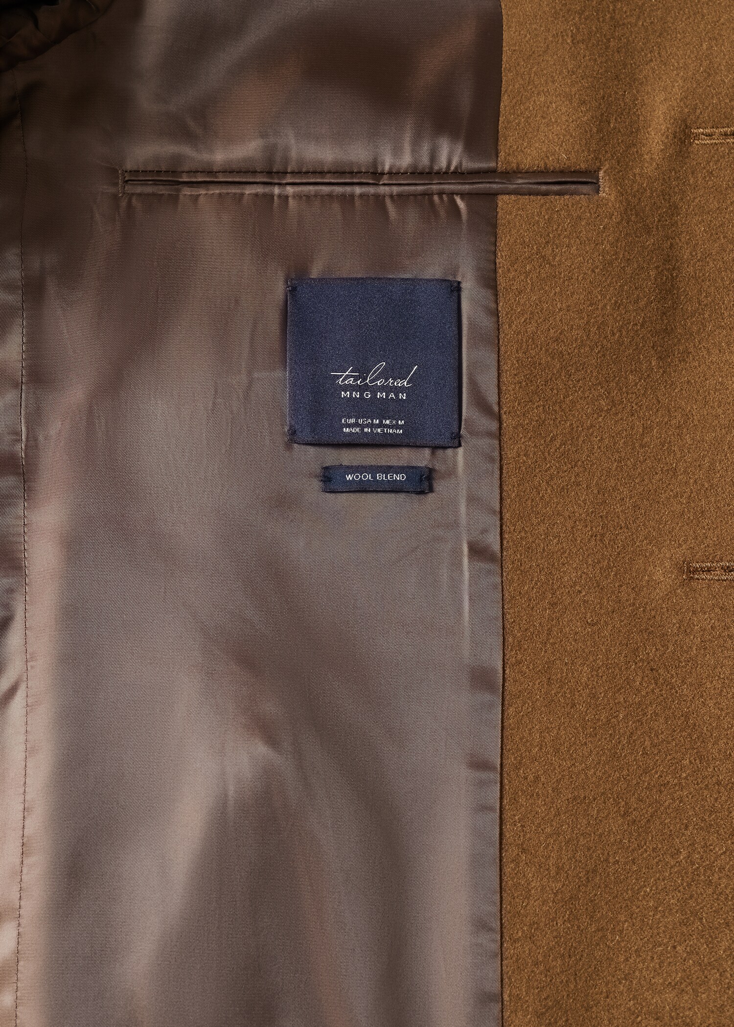 Manteau en laine à col cheminée - Détail de l'article 8