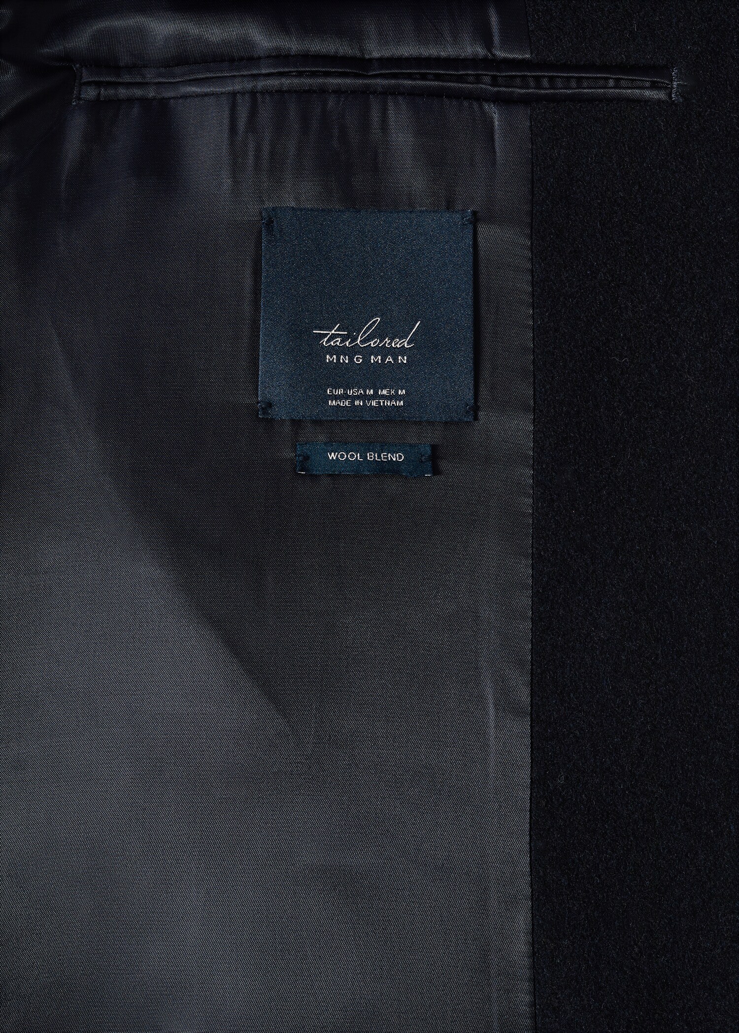 Manteau en laine à col cheminée - Détail de l'article 8
