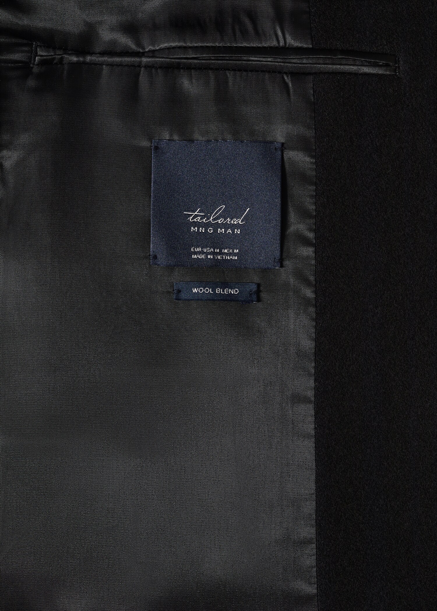 Manteau en laine à col cheminée - Détail de l'article 8