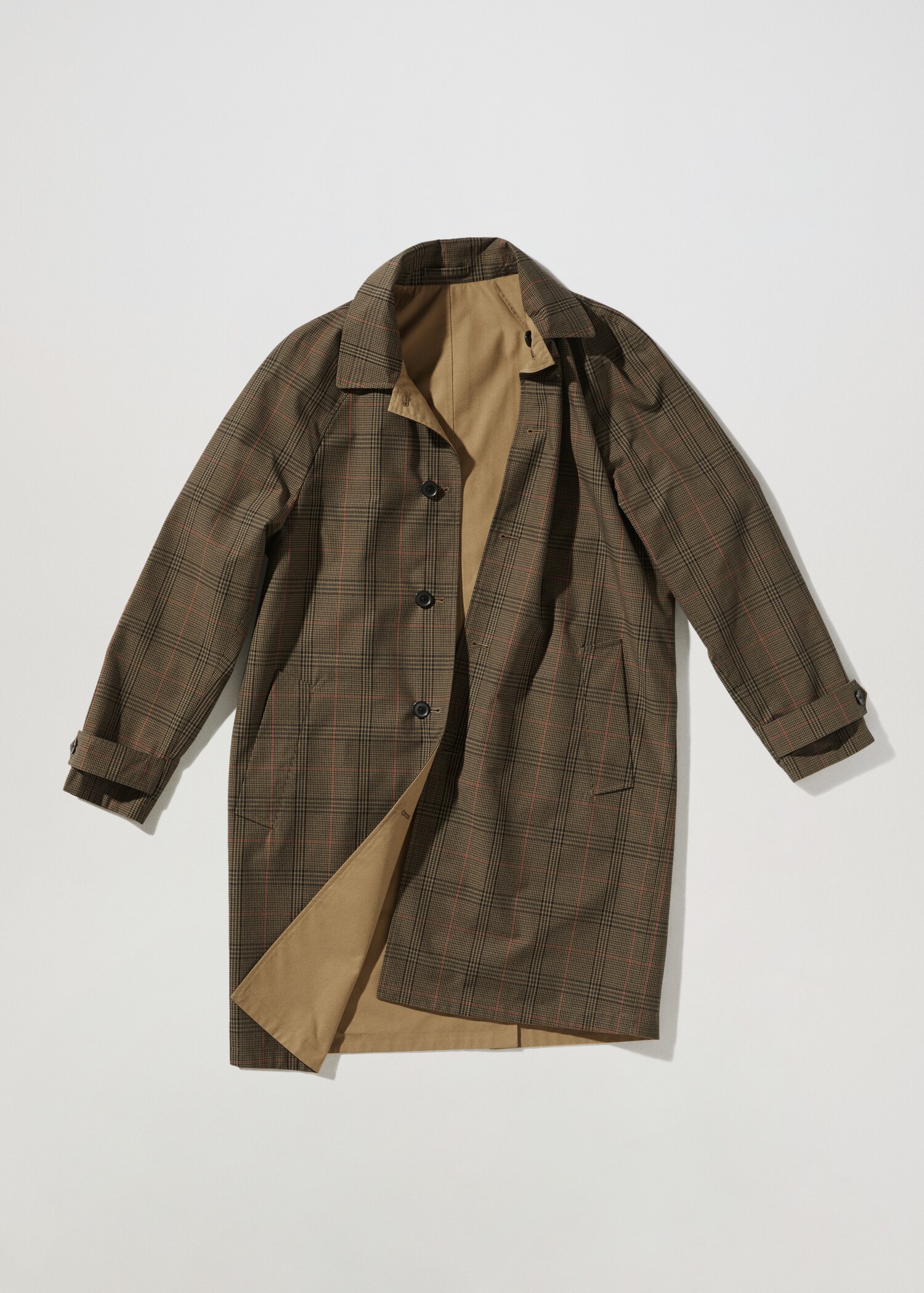 Vändbar trenchcoat water repellent - Artikel utan modell