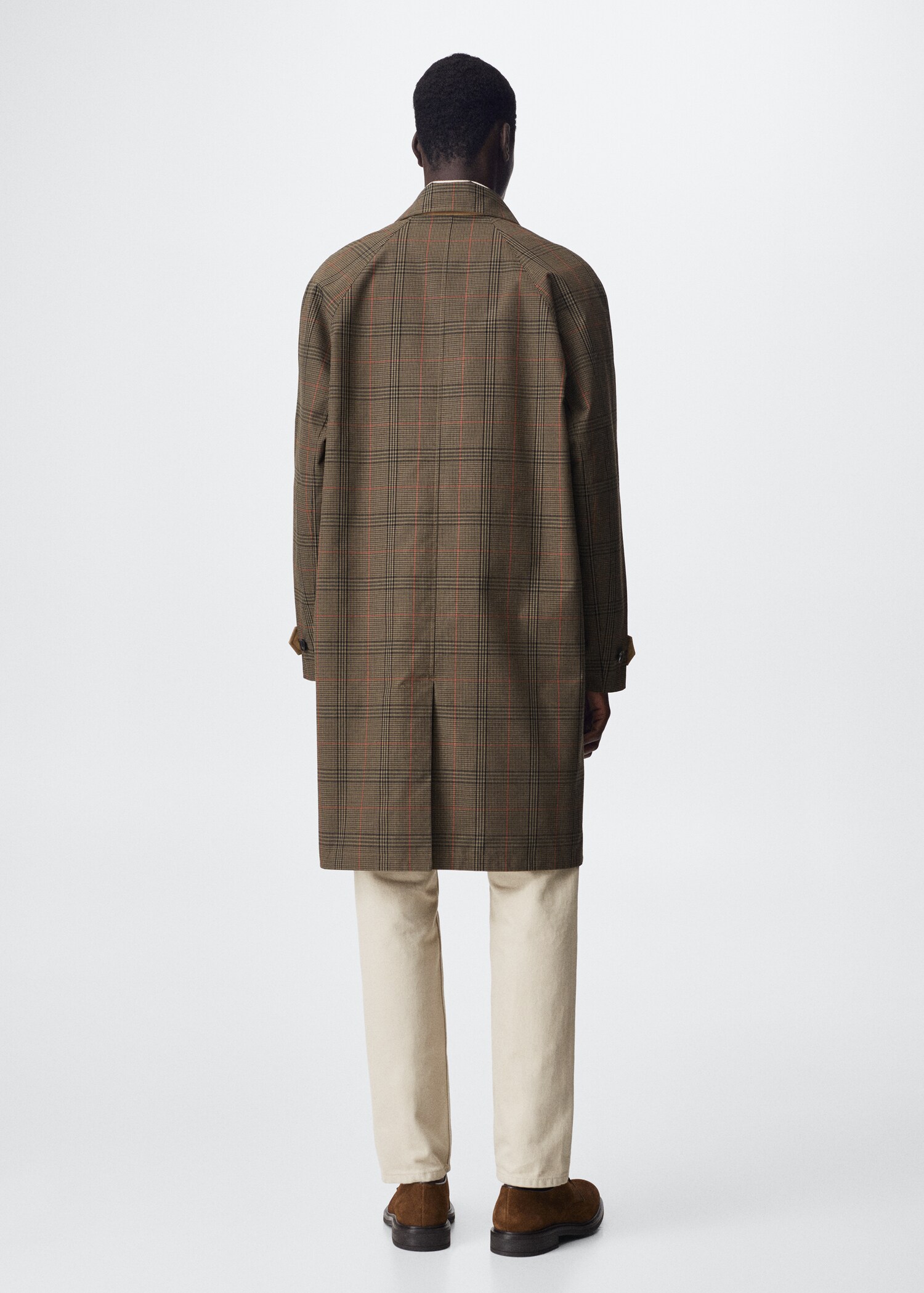 Vändbar trenchcoat water repellent - Detaljer om artikeln 4