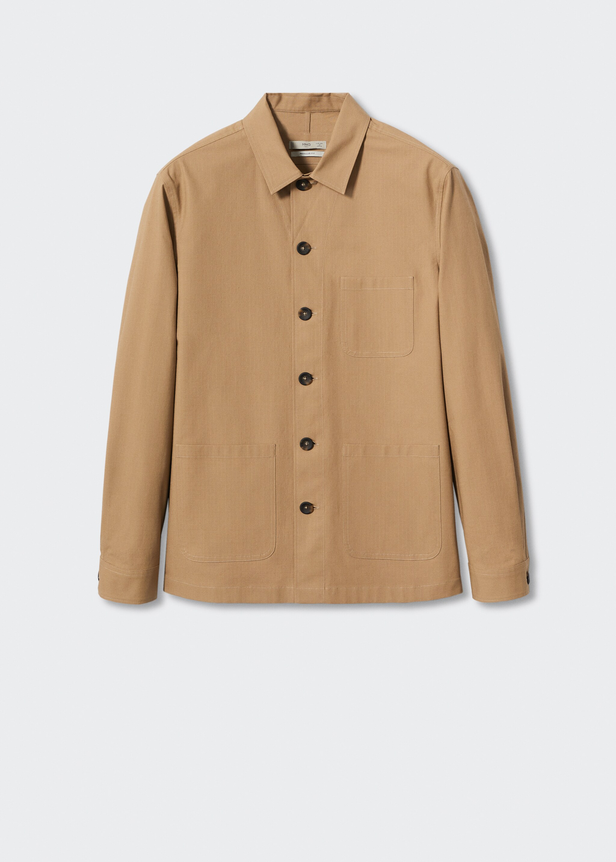 Worker cotton overshirt - Article without model