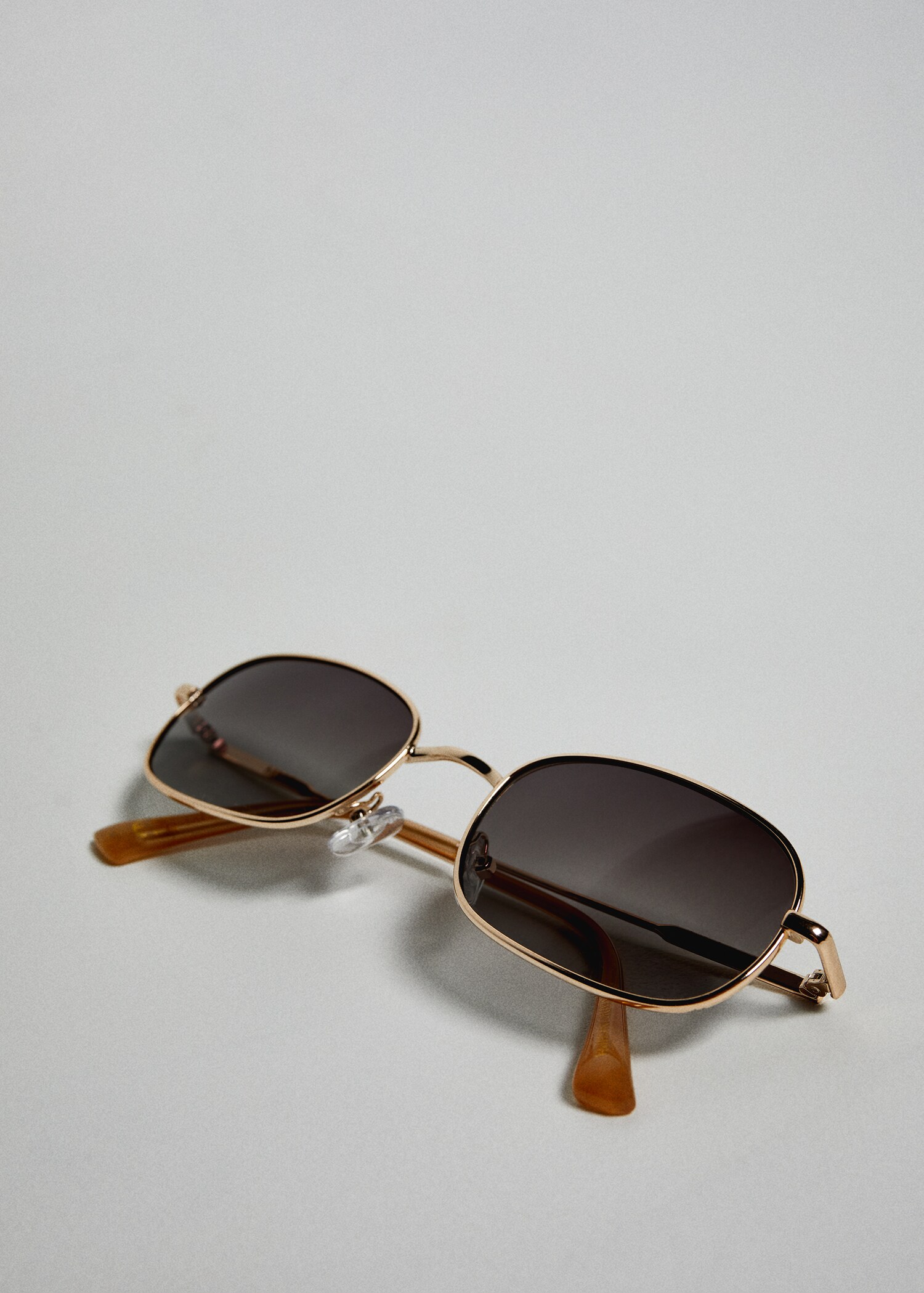 Metallic frame sunglasses - Medium plane