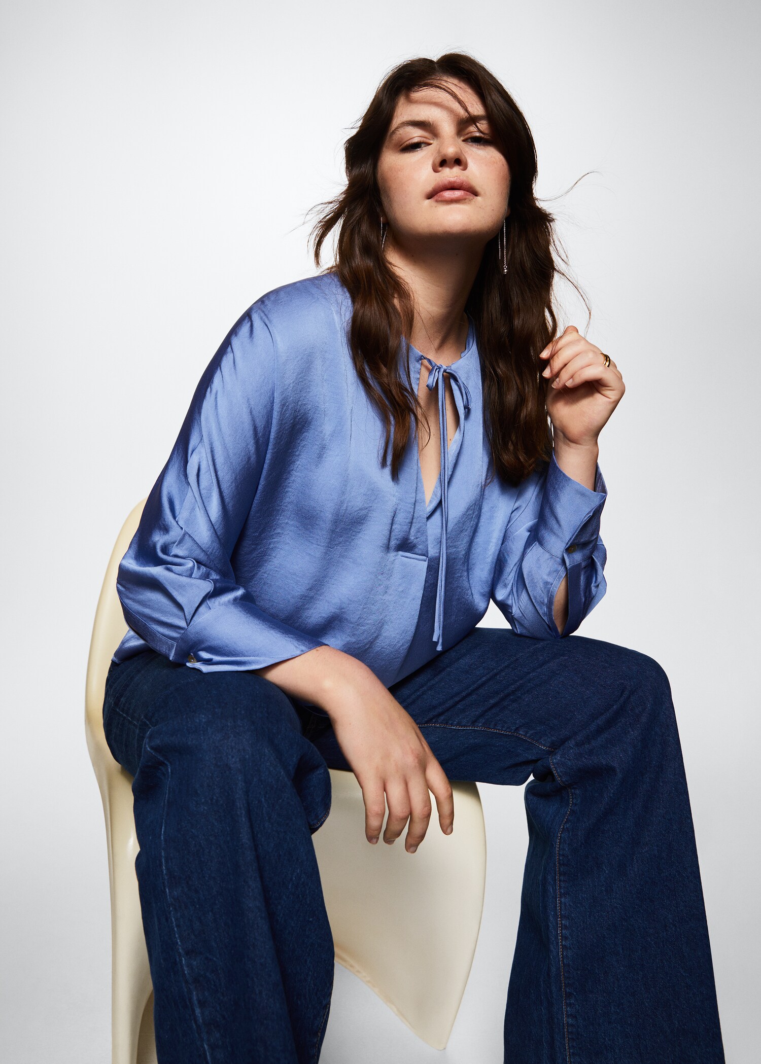 Blusa fluida lazo - Detalle del artículo 5