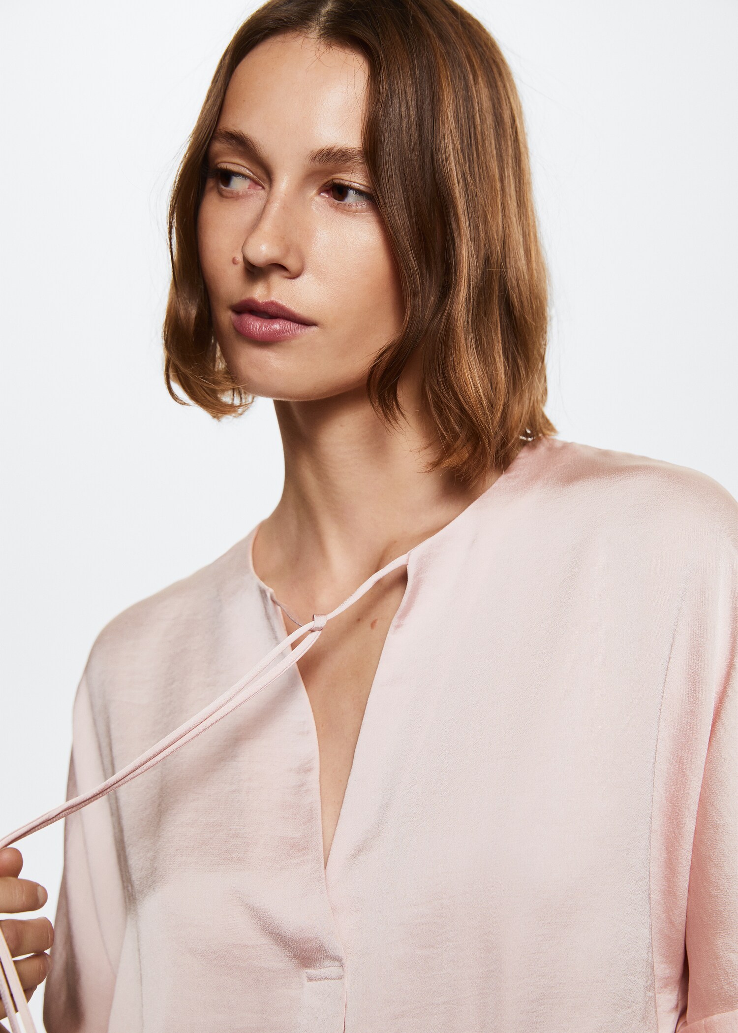 Lace flowy blouse - Details of the article 1