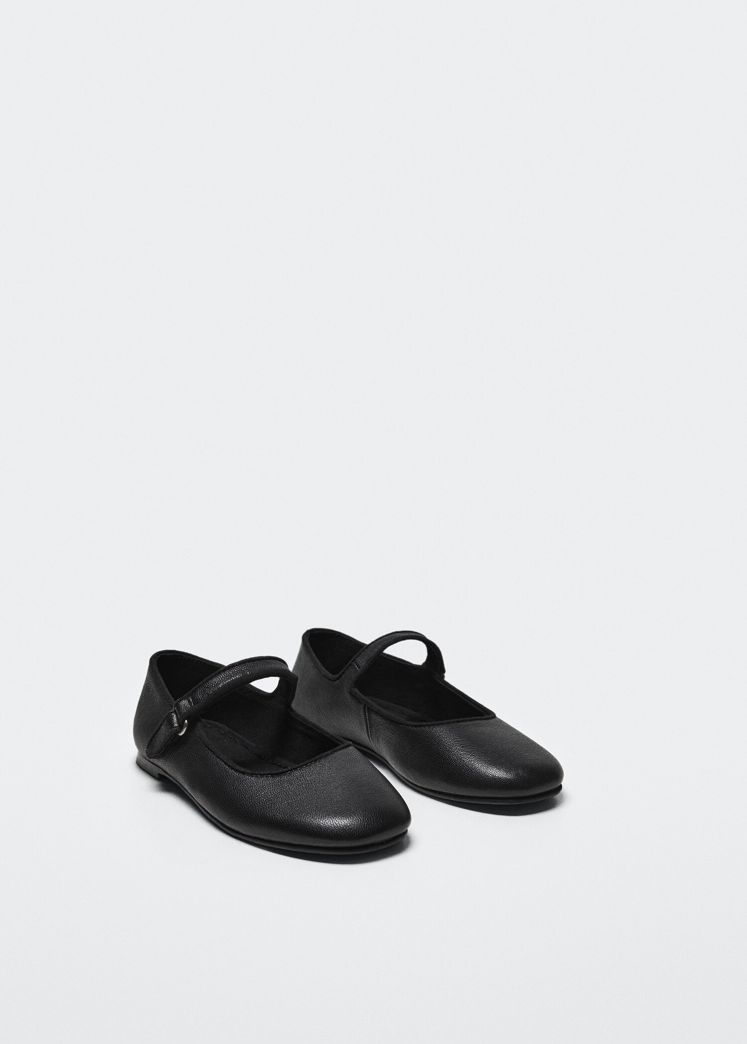 Leather ballet flats - Medium plane