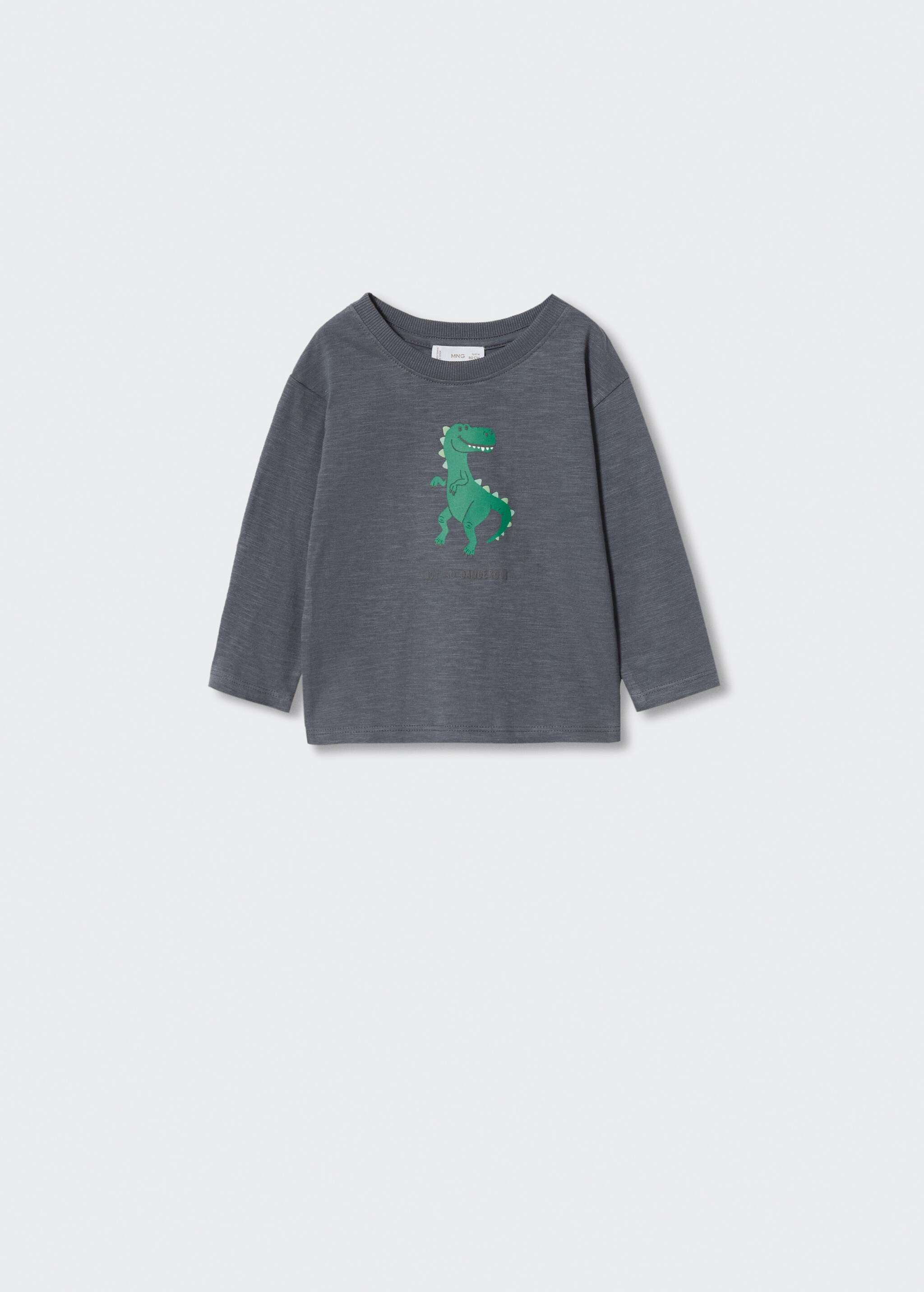 Dinosaur print hoodie - Article without model