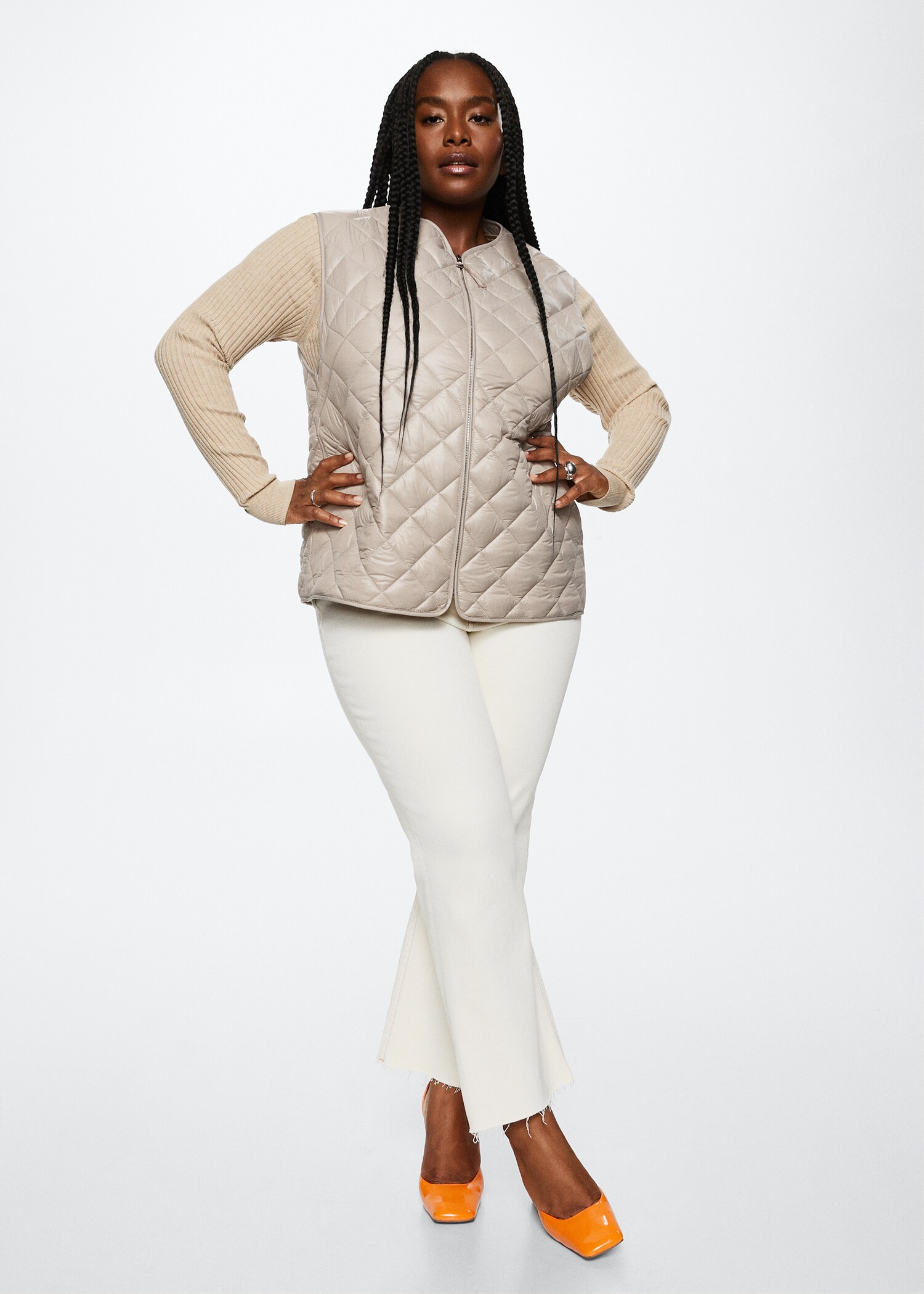 Ultra-light quilted gilet - Details of the article 4