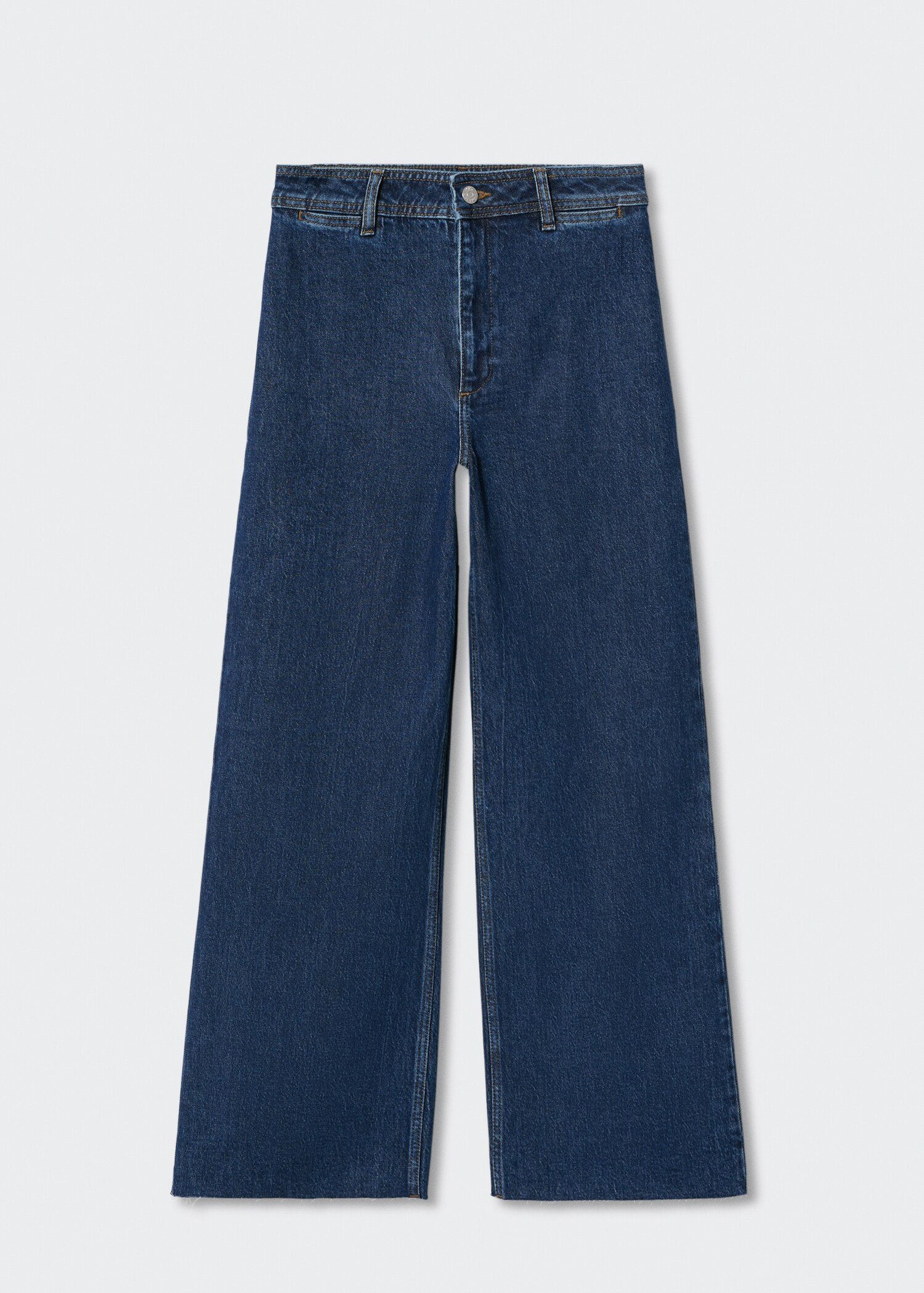 Culotte-Jeans mit hohem Bund - Artikel ohne Model