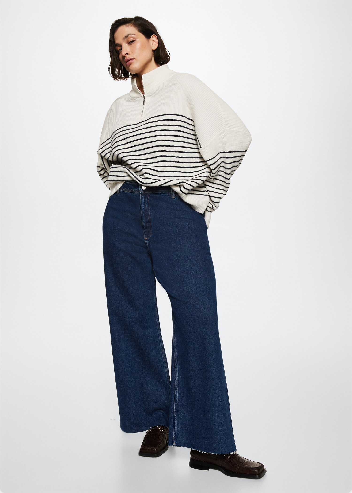 Jeans culotte high waist - Details of the article 3