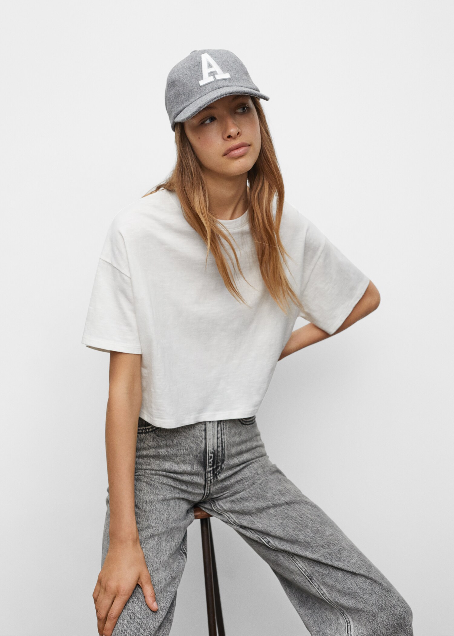Džíny culottes s roztřepeným spodním lemem - Detail zboží 2