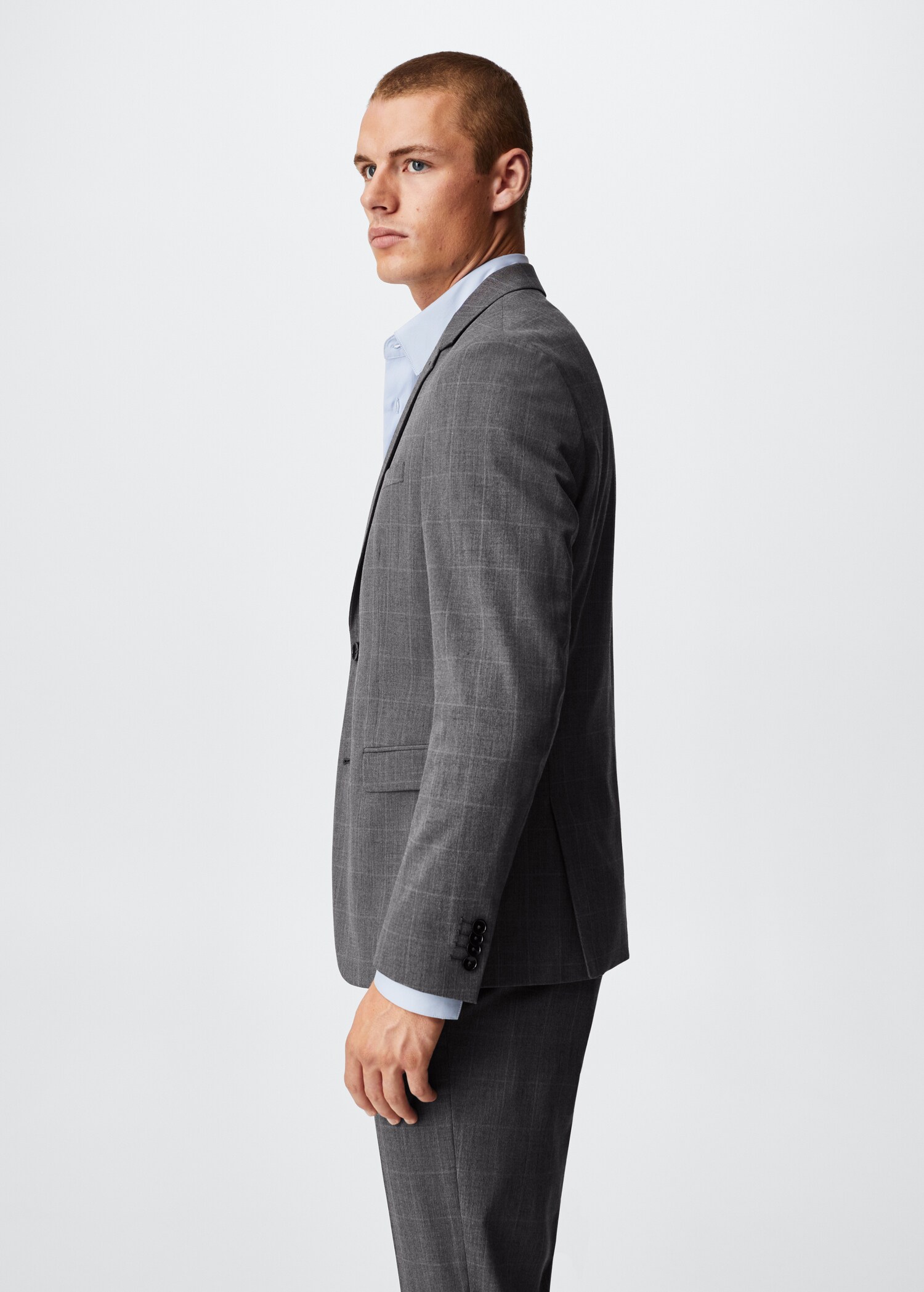 Super slim-fit suit jacket - Details of the article 4