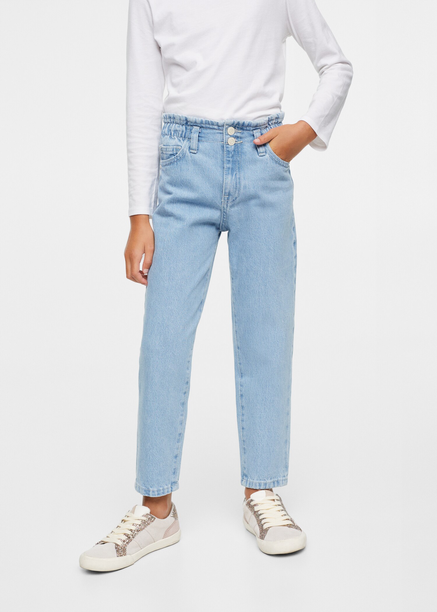 Paperbag jeans - Details of the article 1