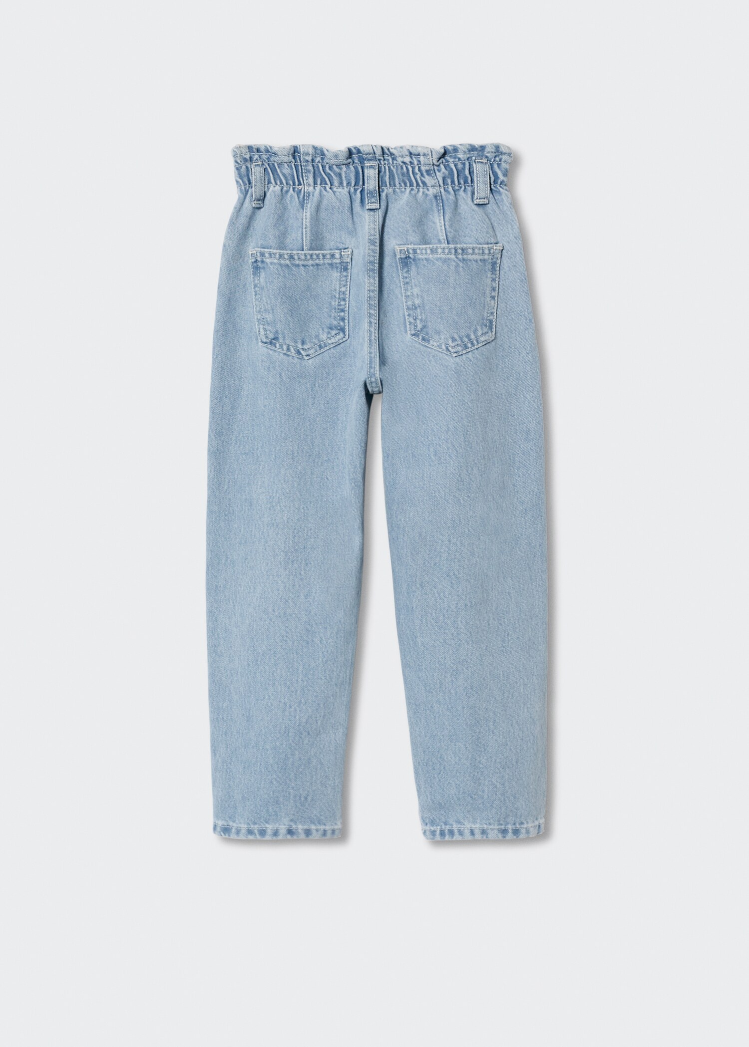 Paperbag jeans - Reverse of the article