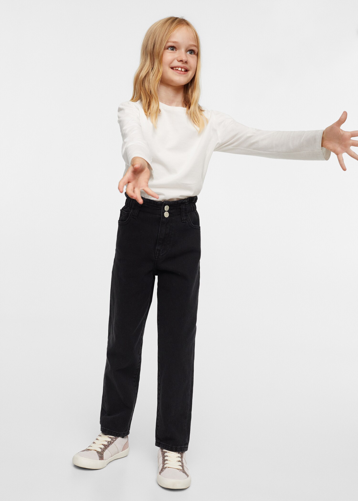 Paperbag jeans - Details of the article 2
