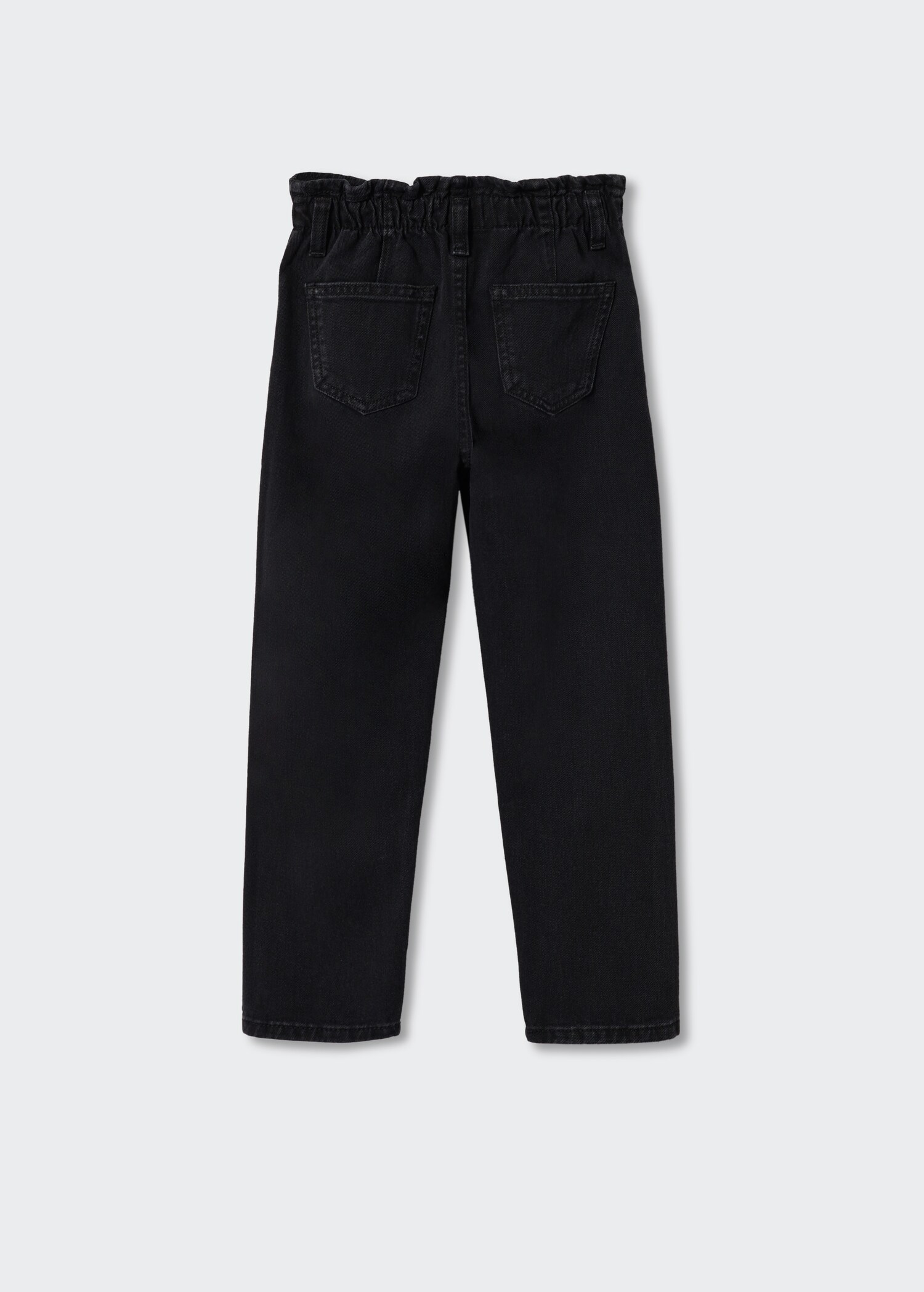 Paperbag jeans - Reverse of the article