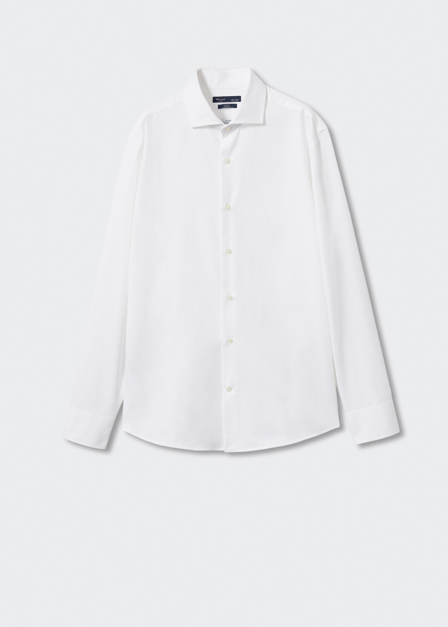 Slim fit cotton suit shirt - Article without model