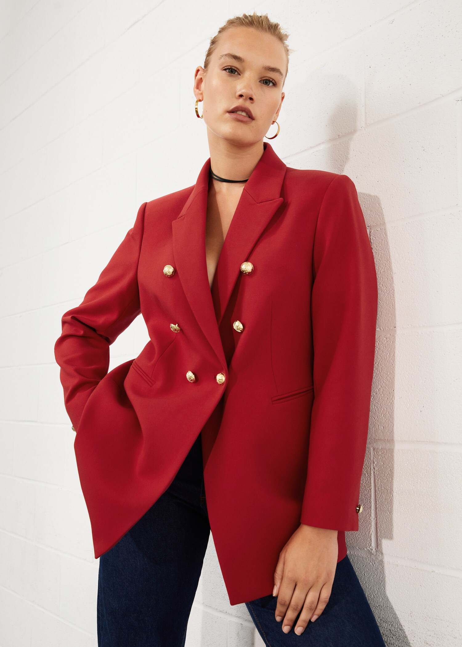 Double-breasted blazer - Details of the article 5