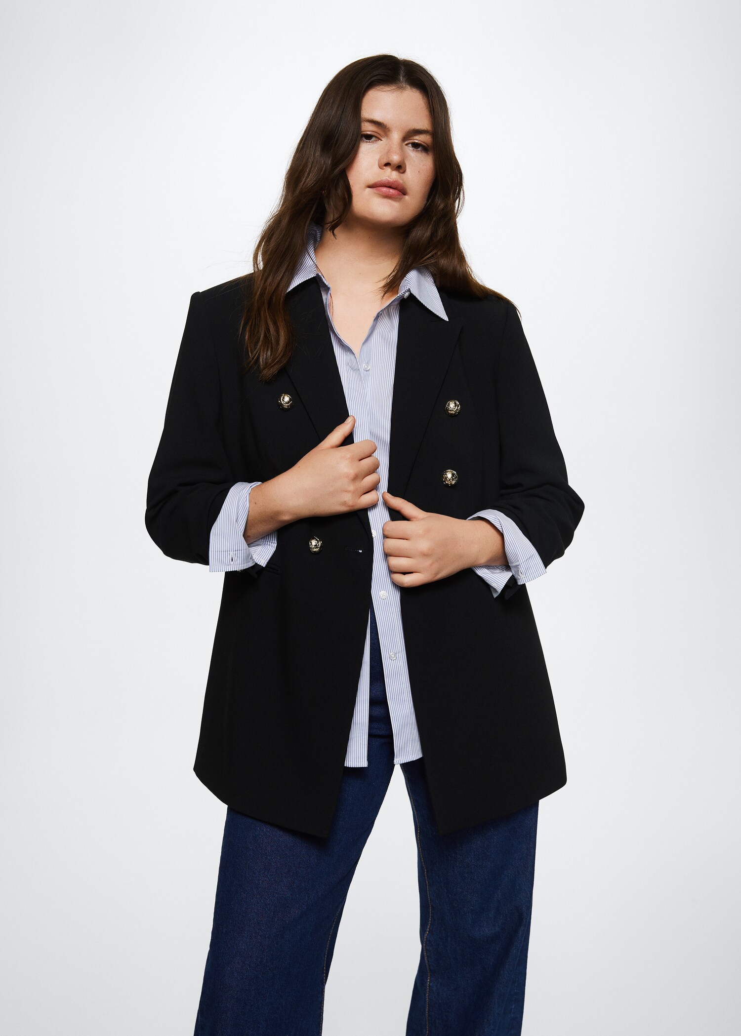 Double-breasted blazer - Details of the article 3
