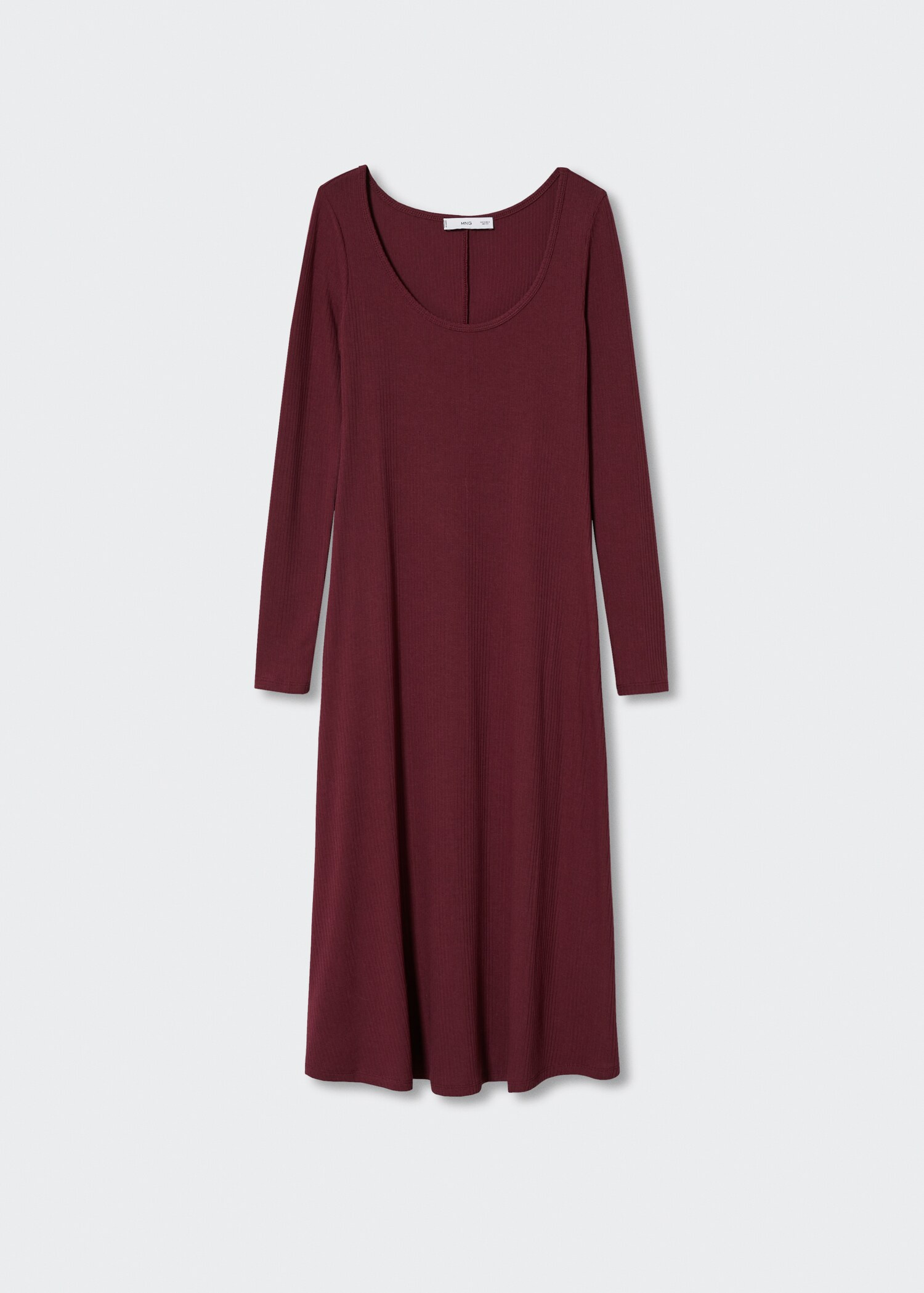 Vestido midi canalé - Artículo sin modelo