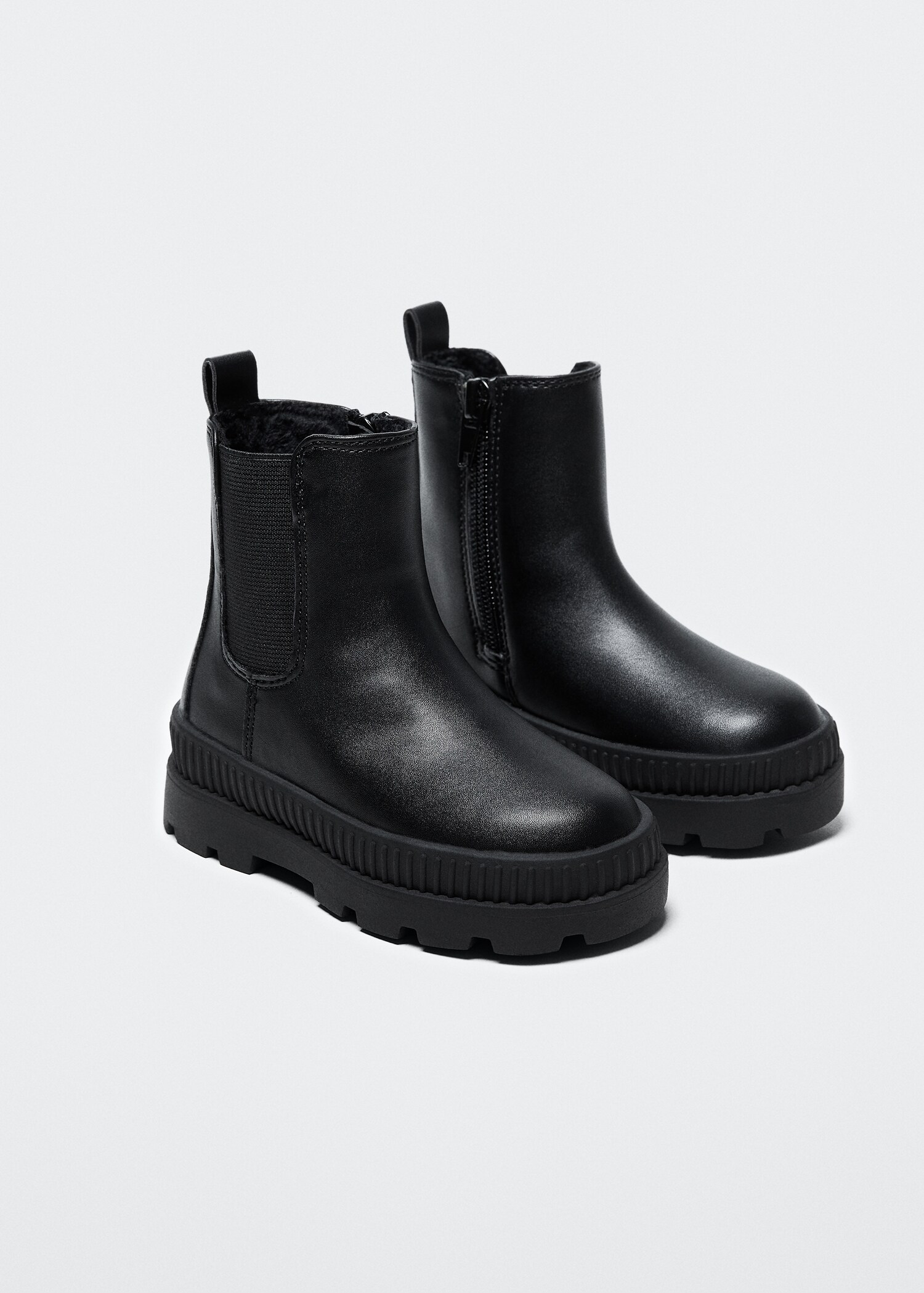 Bottines semelle track - Plan moyen