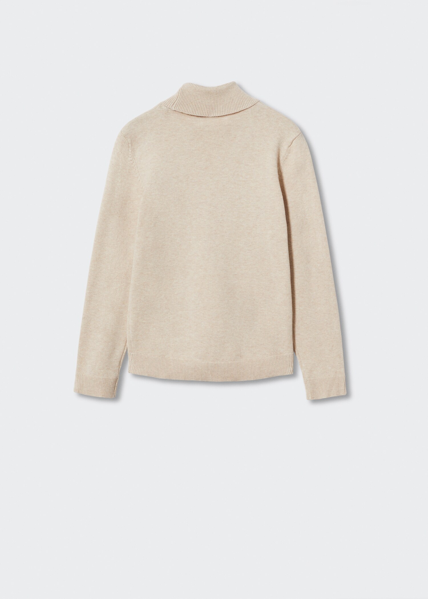 Turtle neck sweater - Reverse of the article