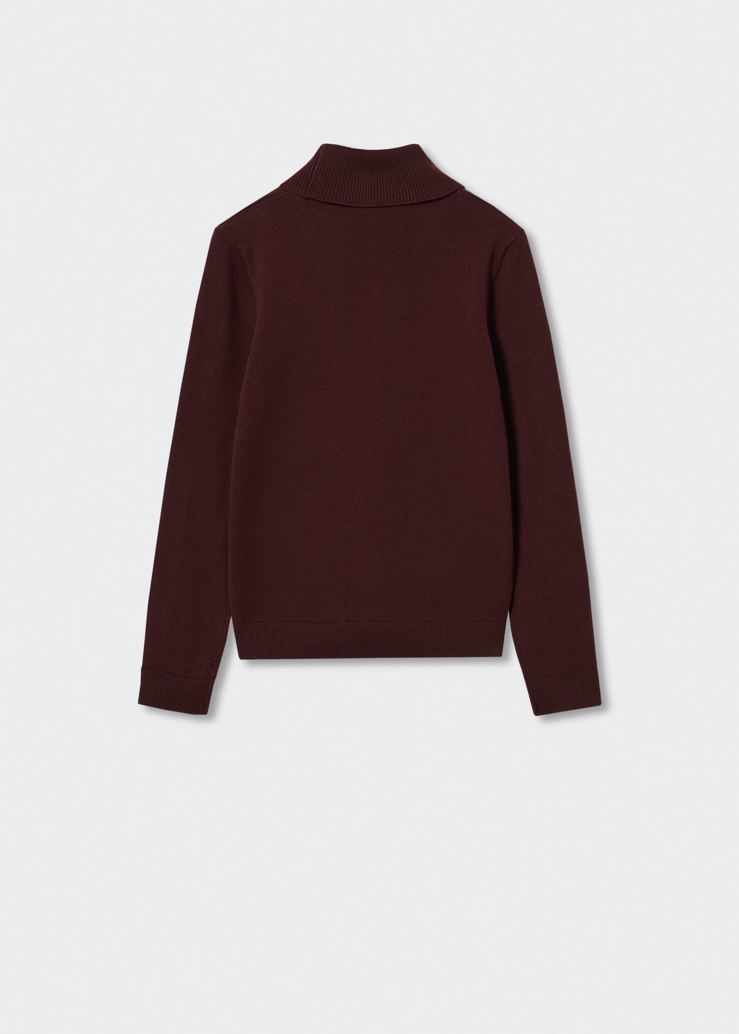 Turtle neck sweater - Reverse of the article