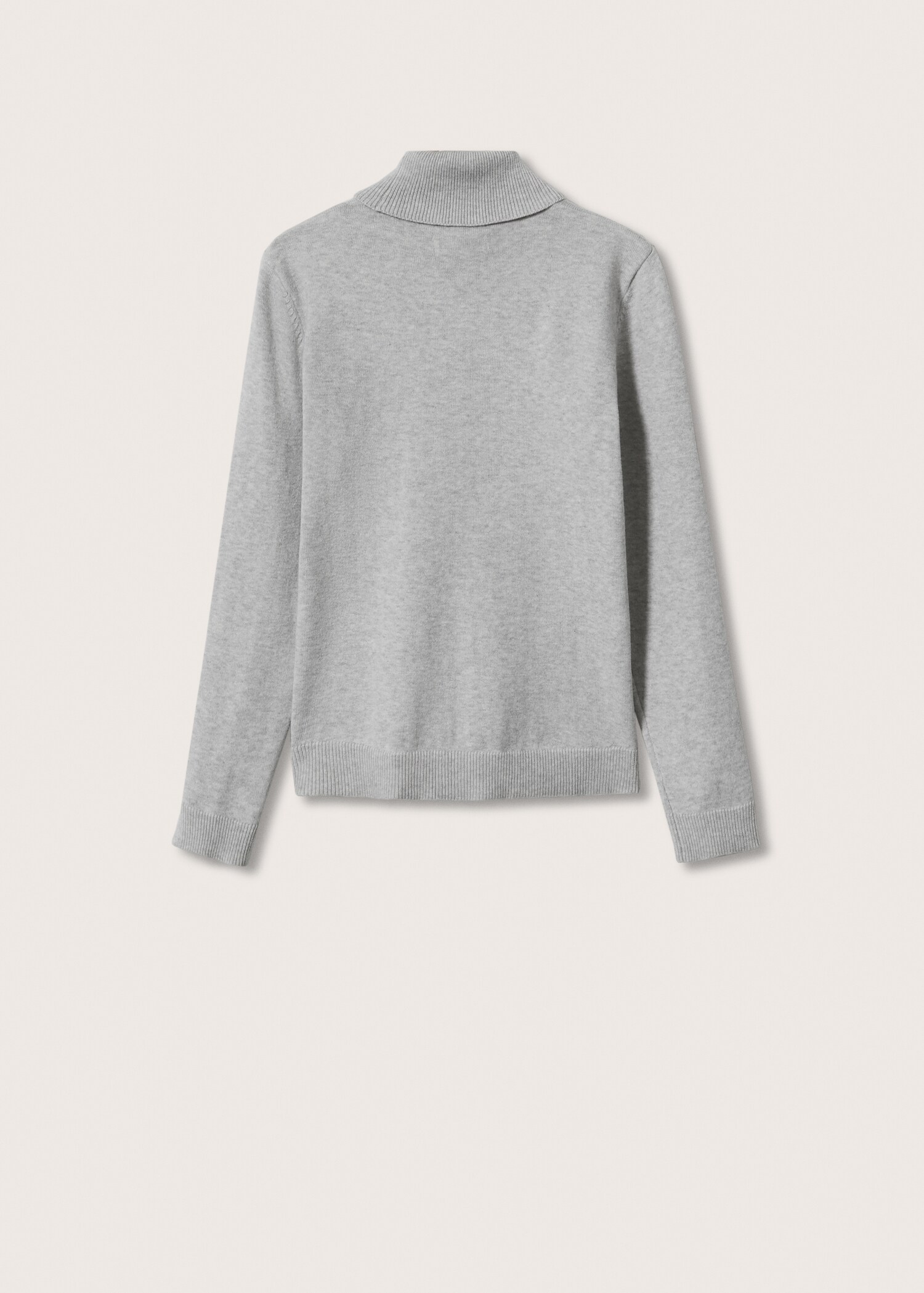 Turtle neck sweater - Reverse of the article