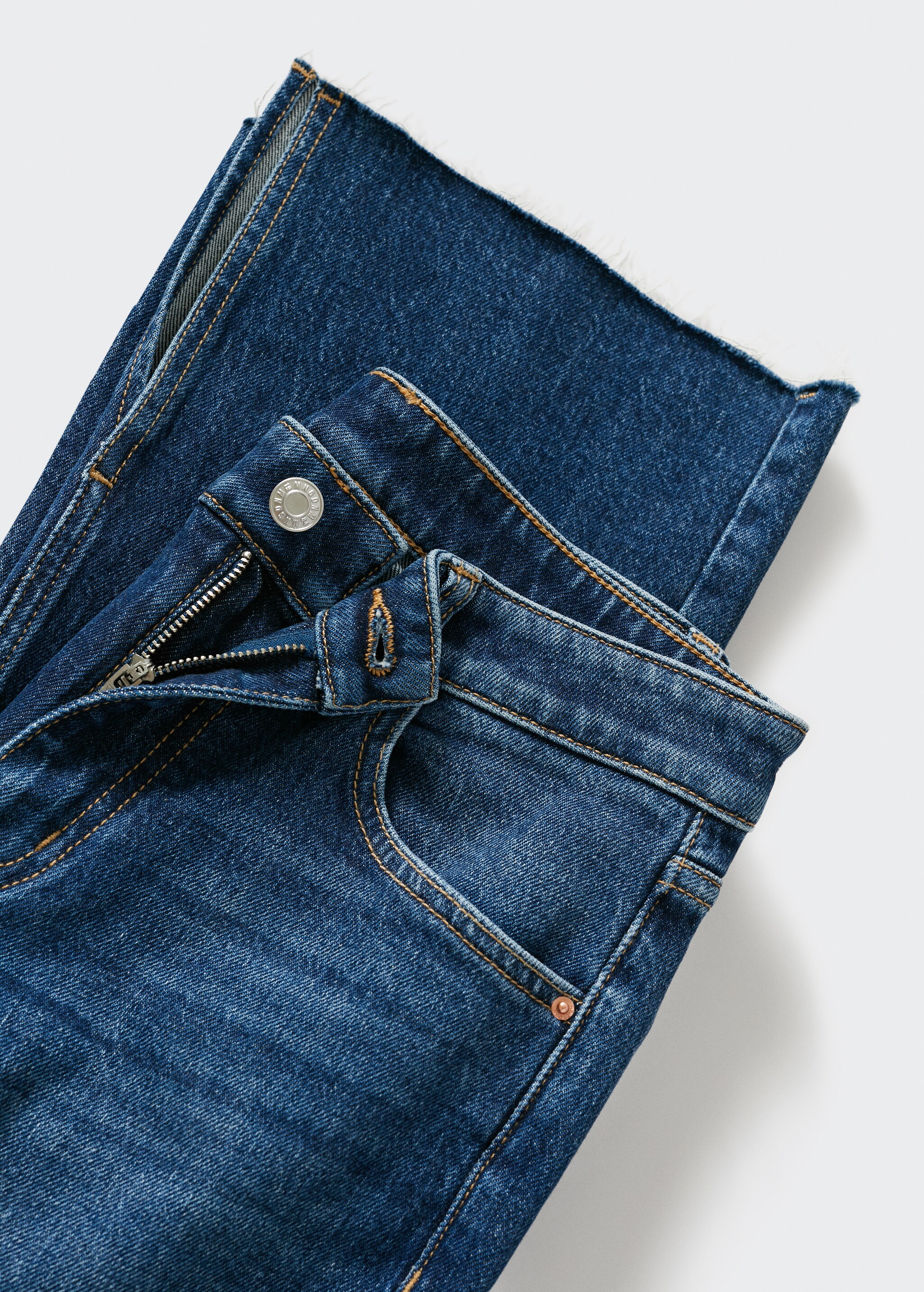 Mid-rise straight jeans - Details of the article 7