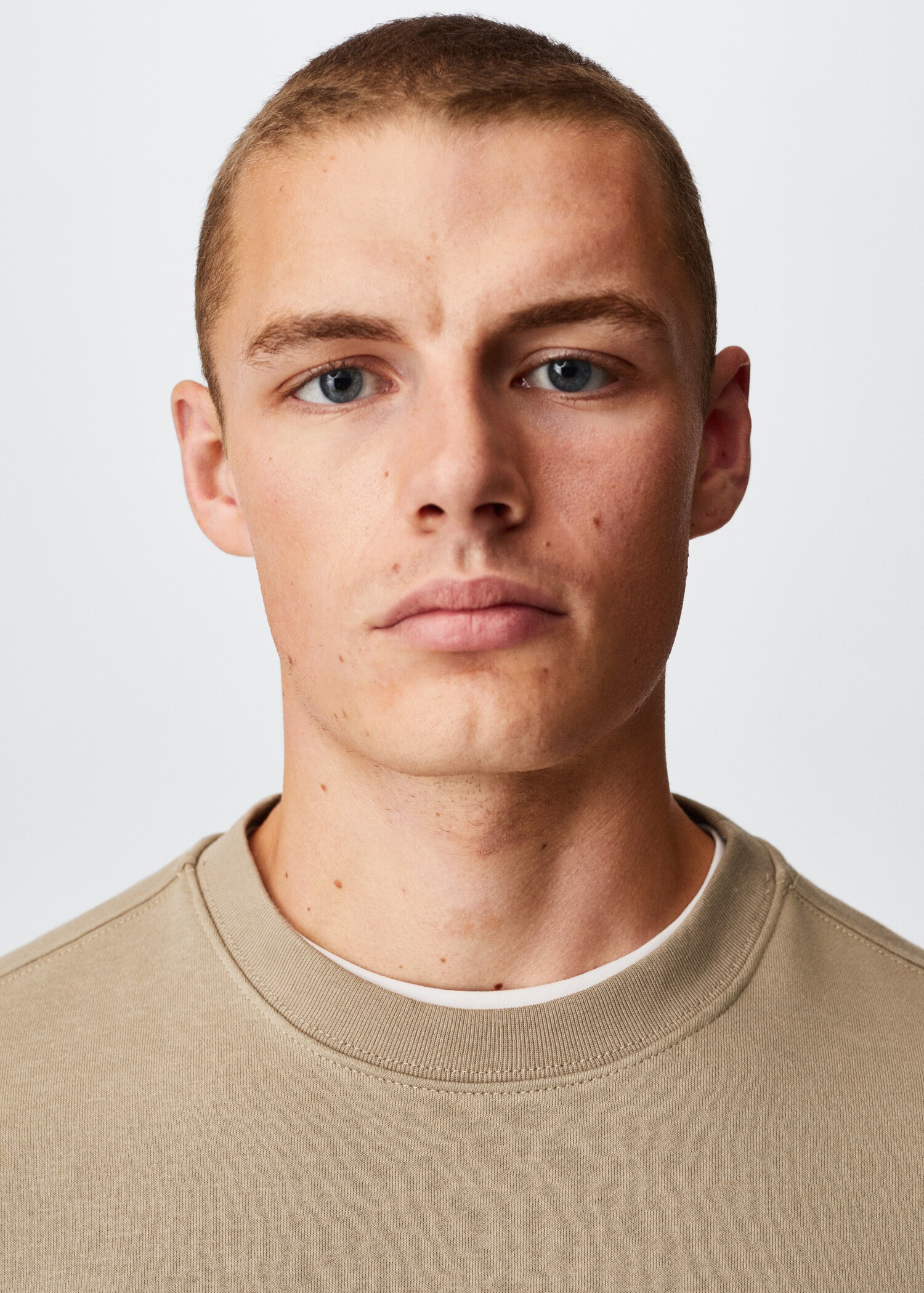 Plush cotton sweatshirt - Details of the article 1