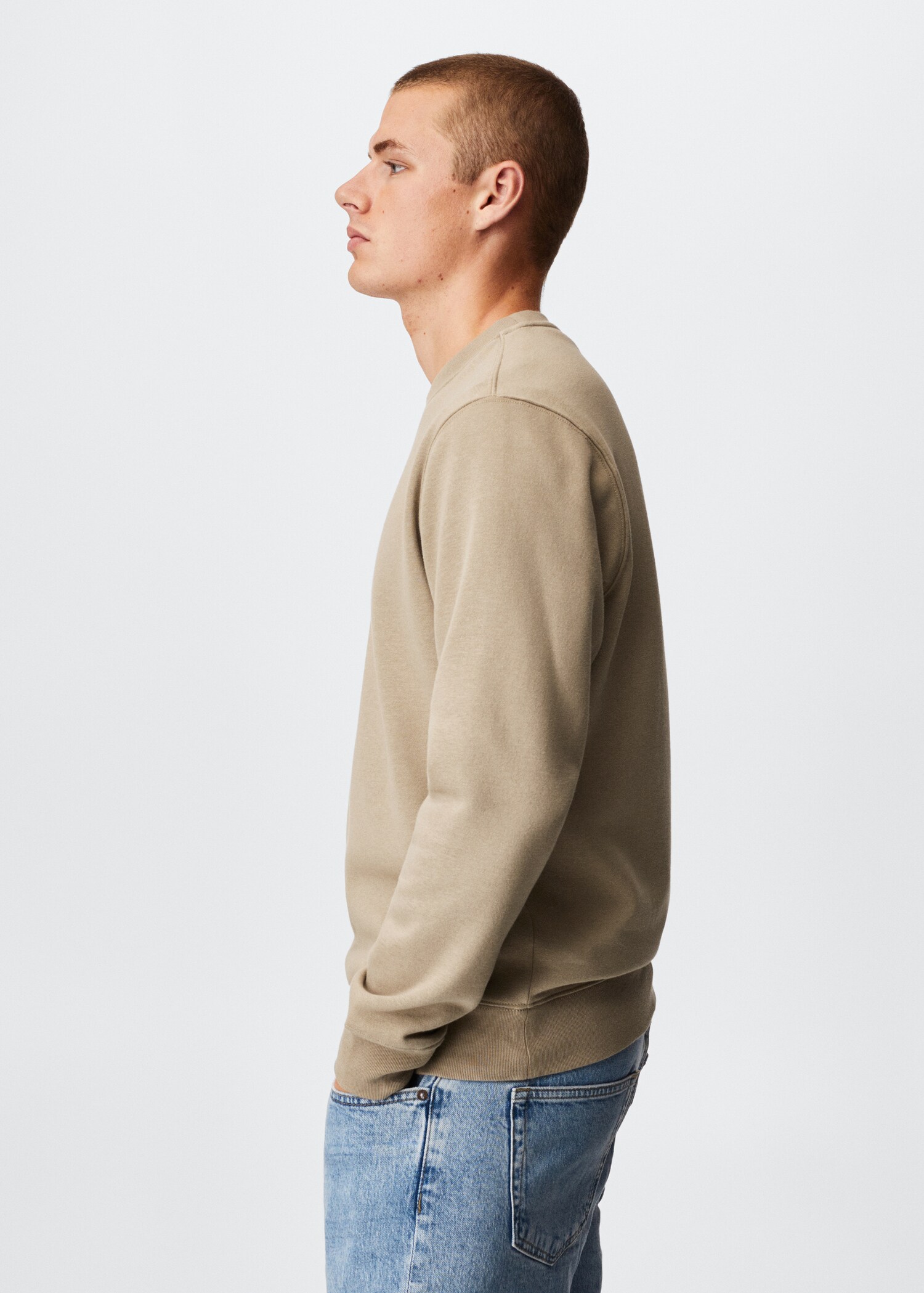 Plush cotton sweatshirt - Details of the article 4