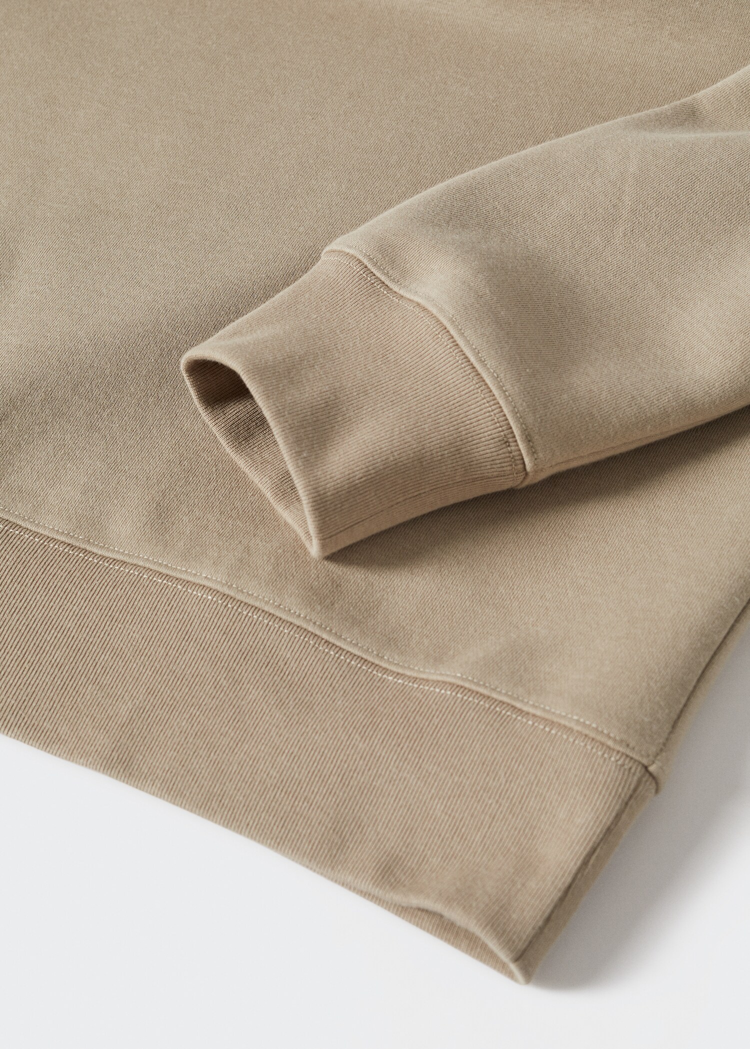 Plush cotton sweatshirt - Details of the article 8
