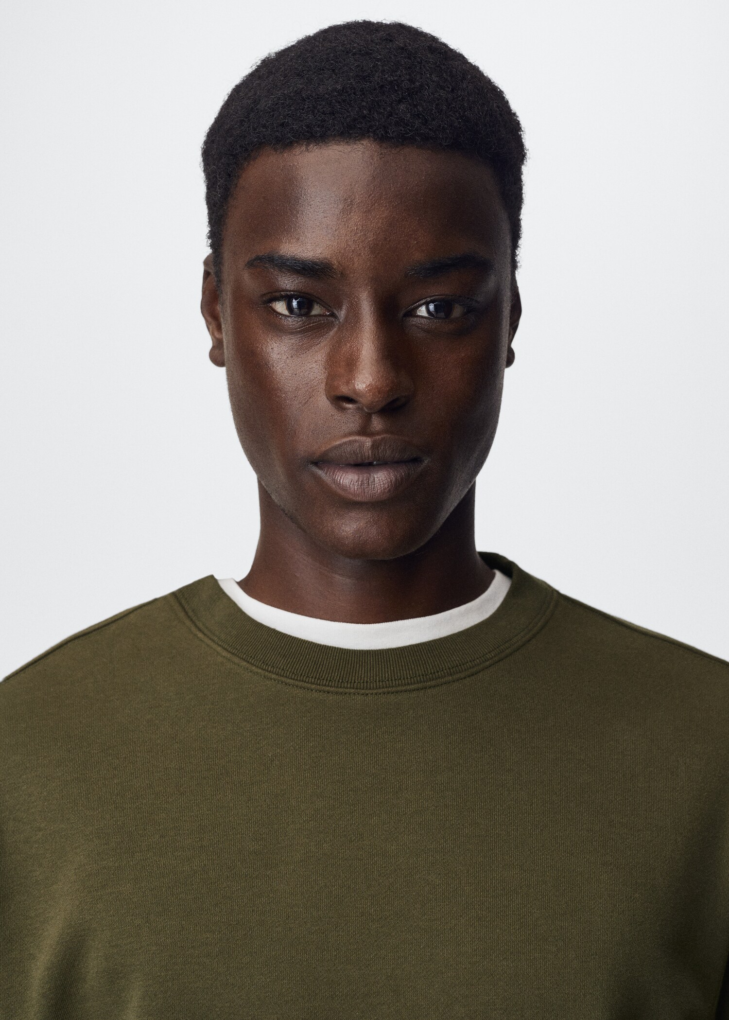 Plush cotton sweatshirt - Details of the article 1