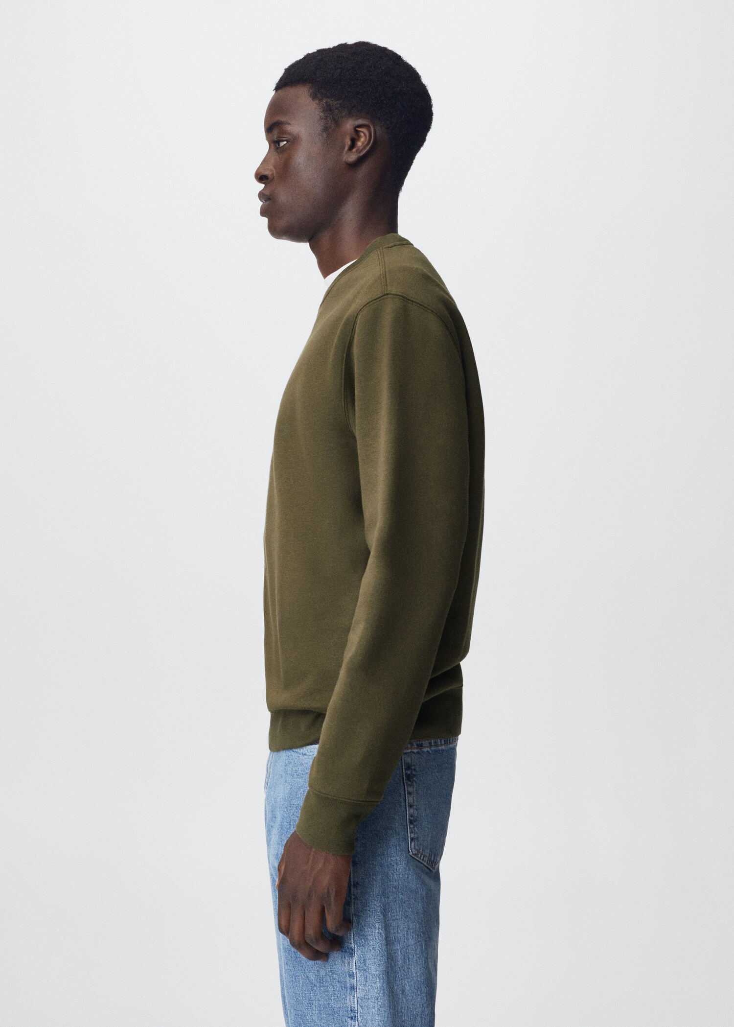 Plush cotton sweatshirt - Details of the article 2