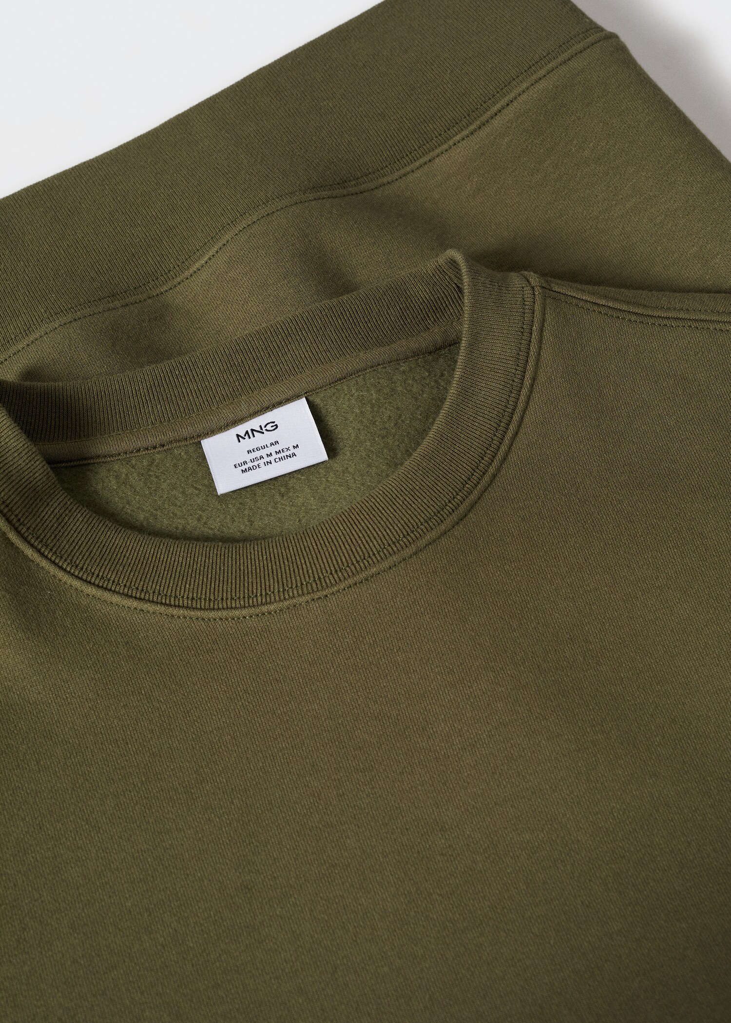 Plush cotton sweatshirt - Details of the article 8