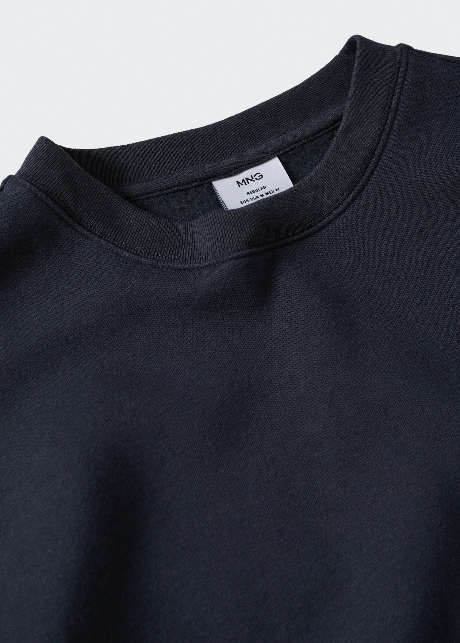Plush cotton sweatshirt - Details of the article 8
