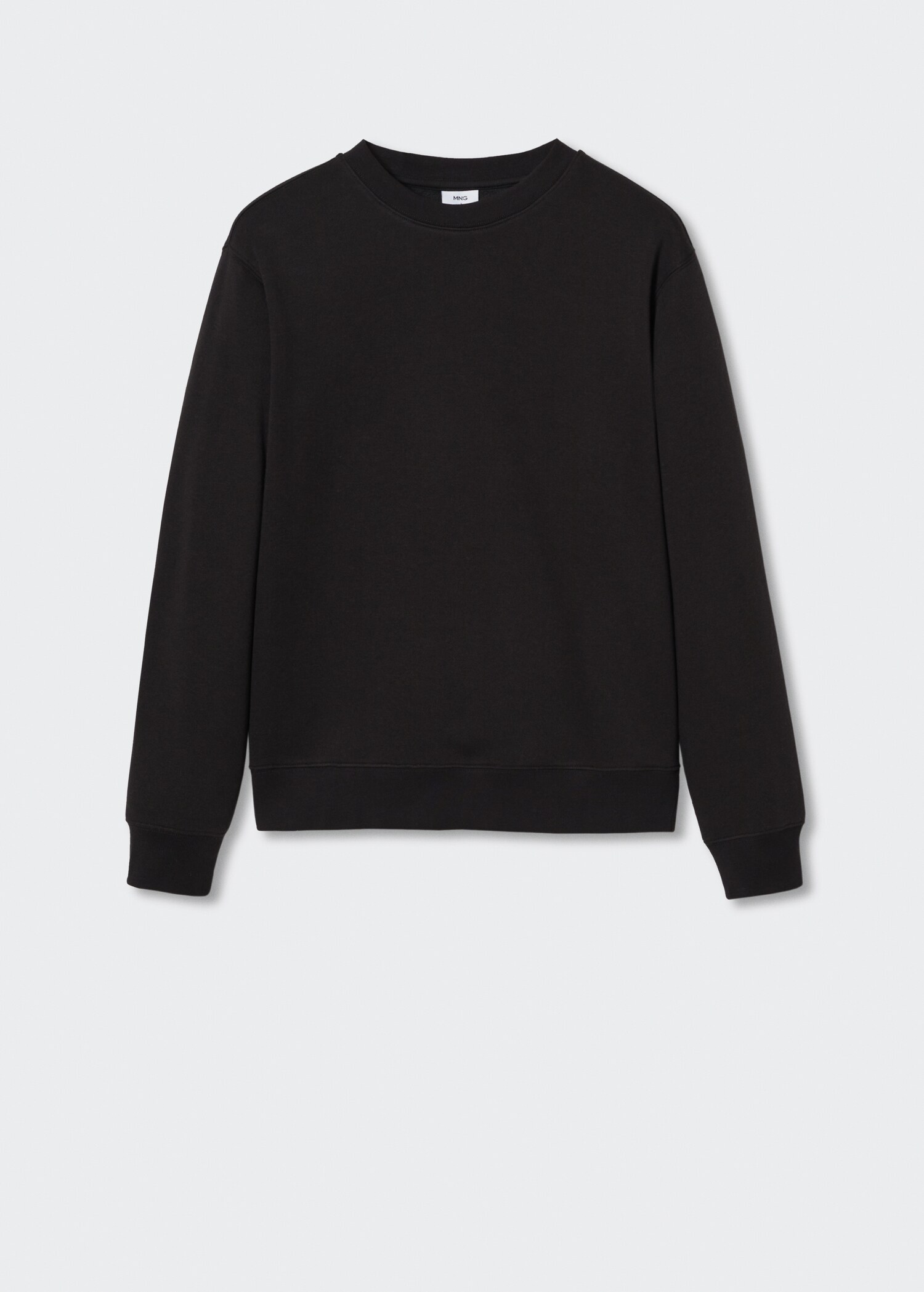 Plush cotton sweatshirt - Article without model