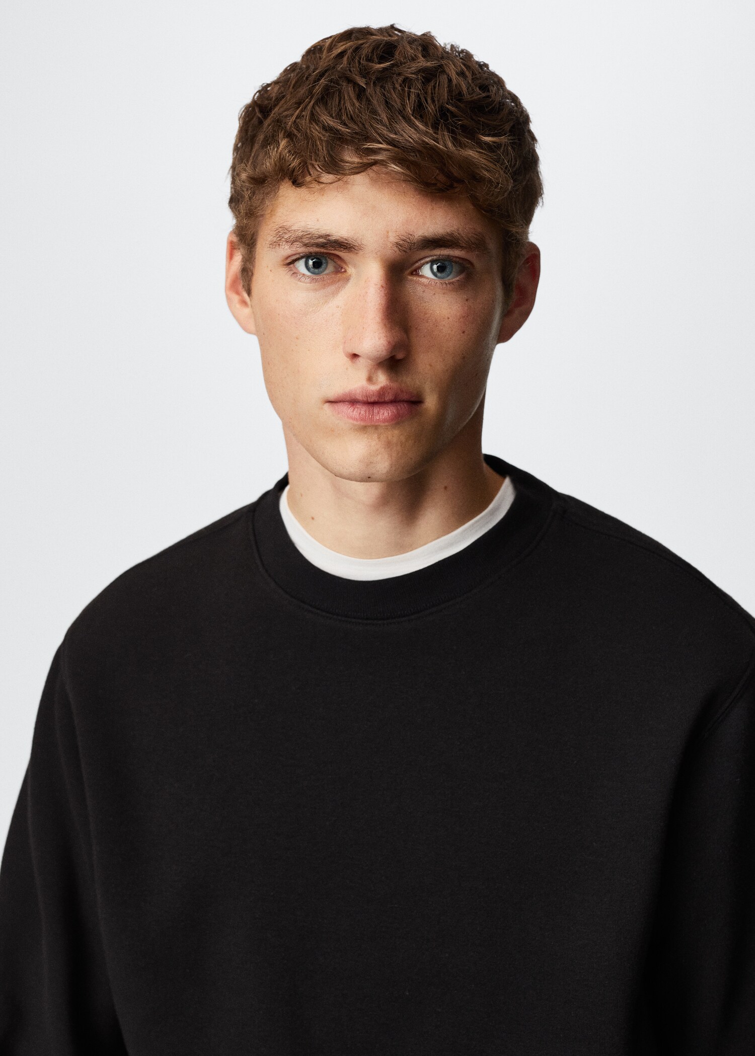Plush cotton sweatshirt - Details of the article 2