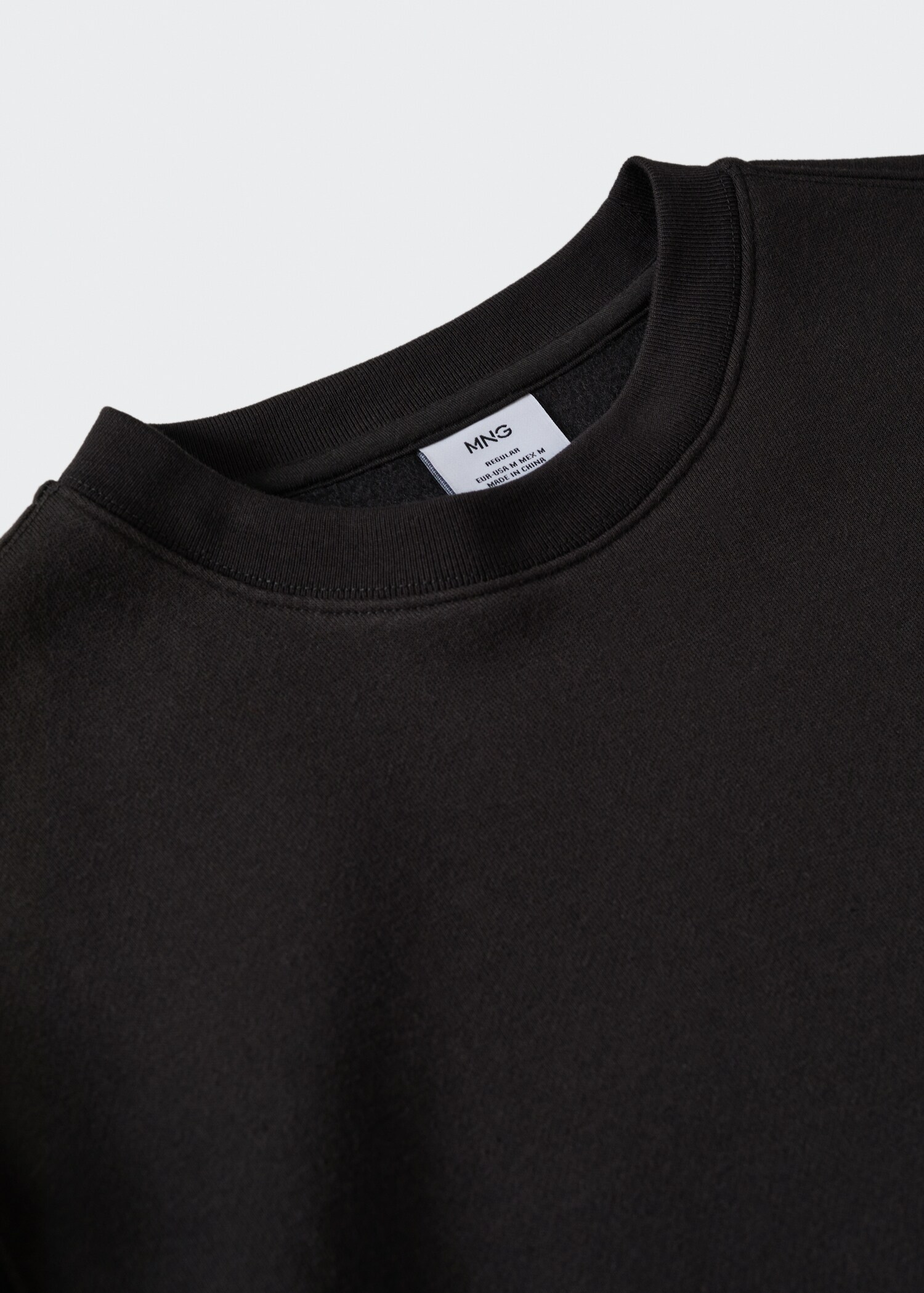 Plush cotton sweatshirt - Details of the article 8