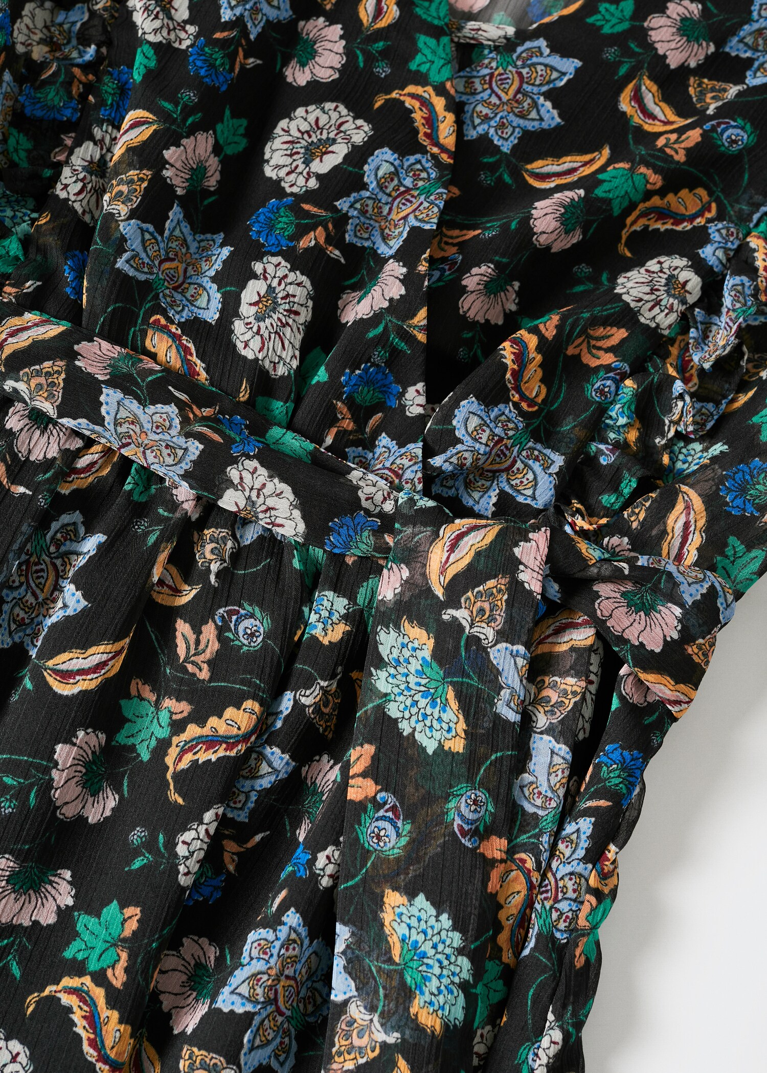 Floral chiffon dress - Details of the article 8