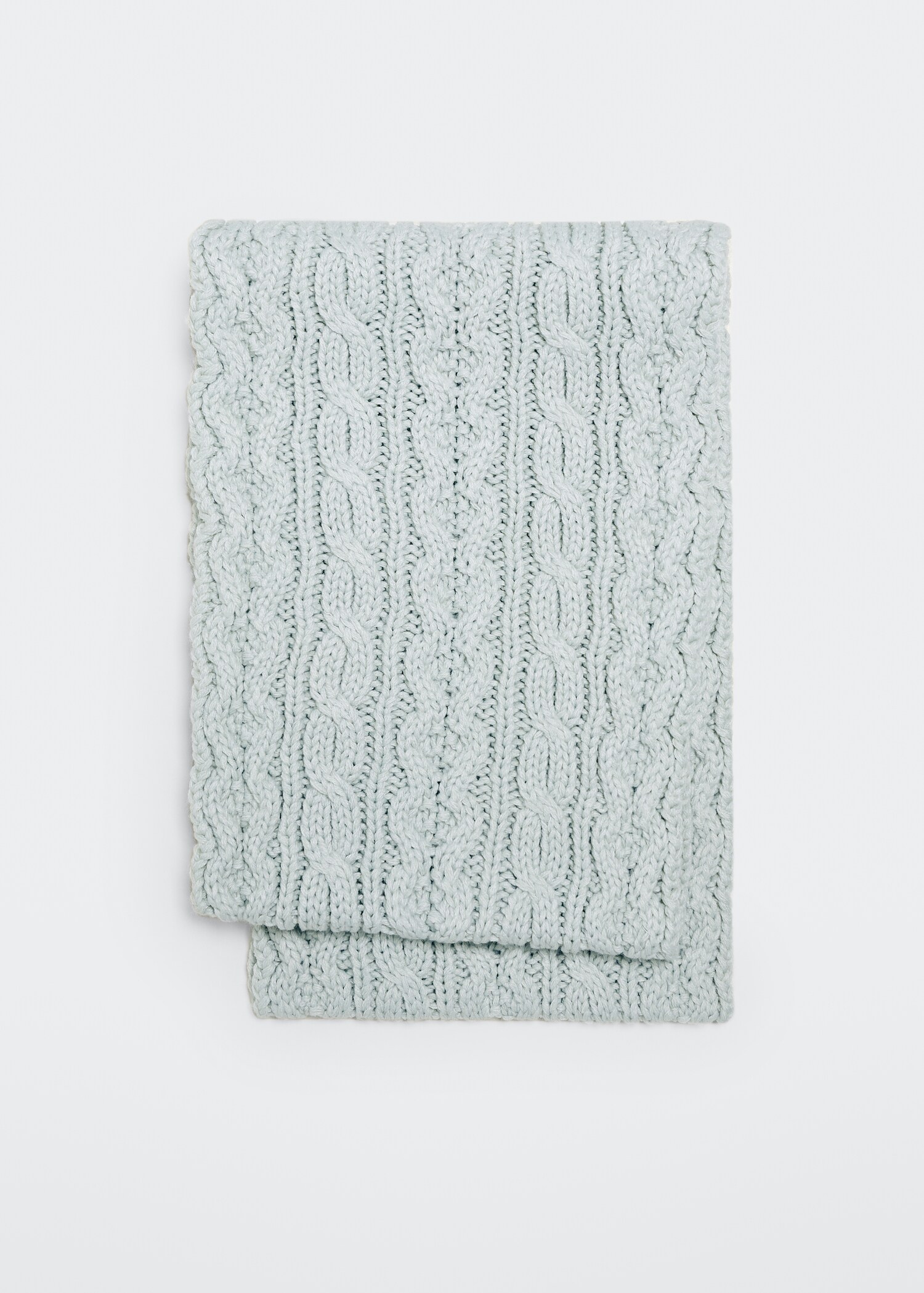 Cable-knit scarf - Article without model