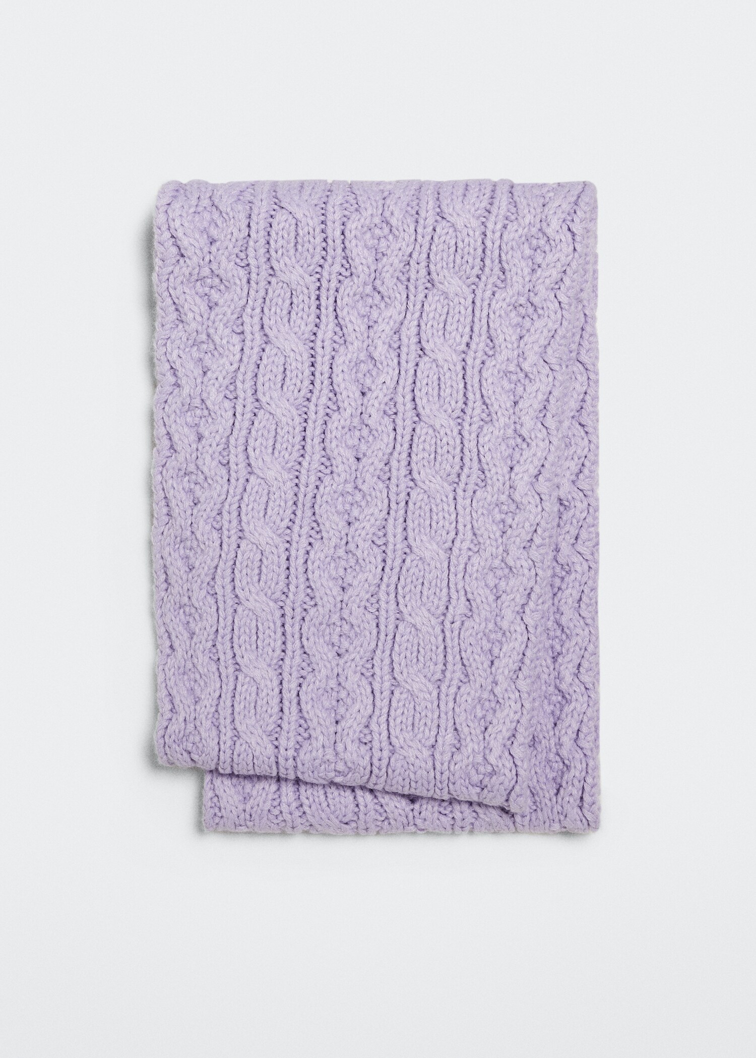 Cable-knit scarf - Article without model