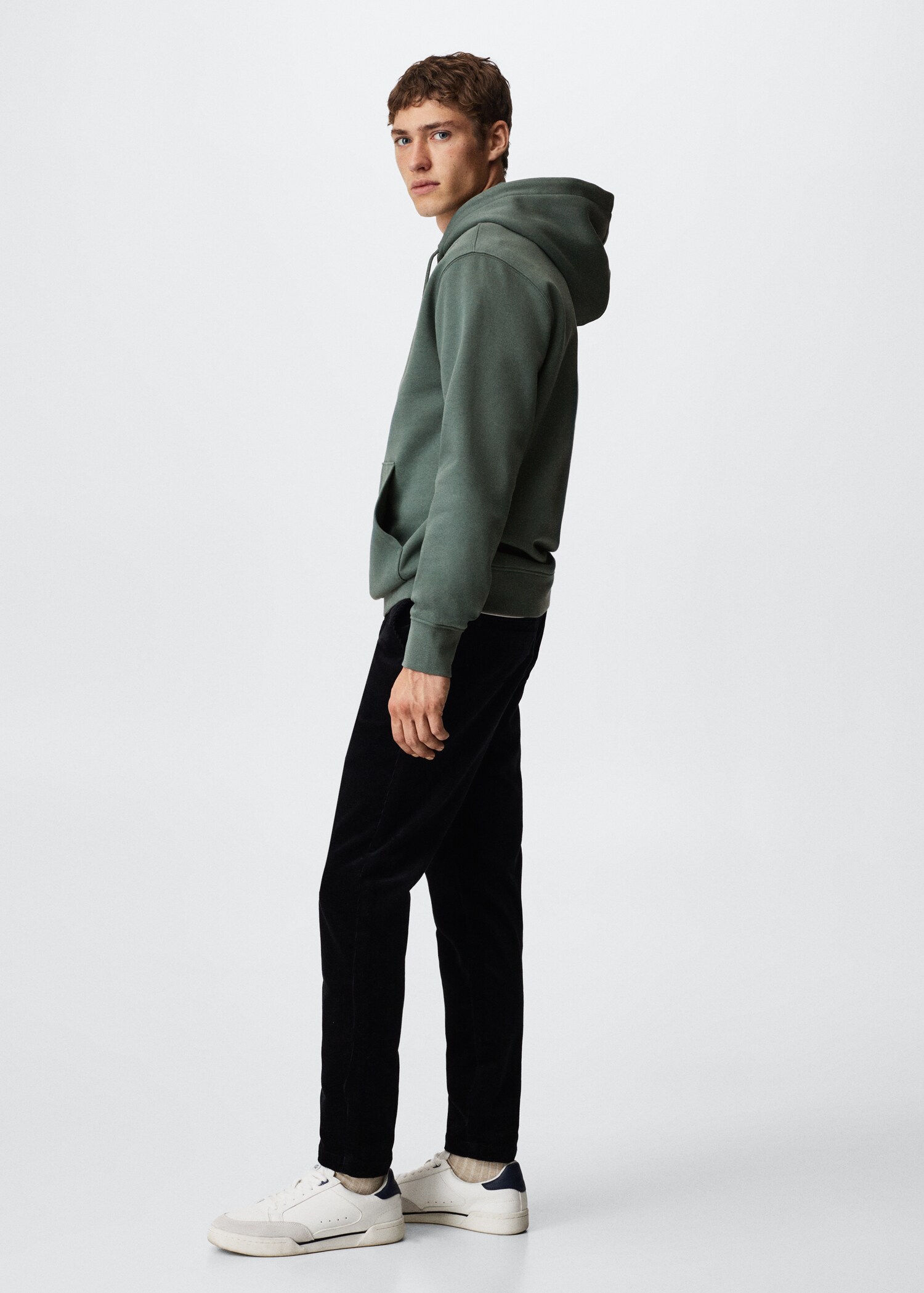Sudadera algodón capucha cremallera - Detalle del artículo 2
