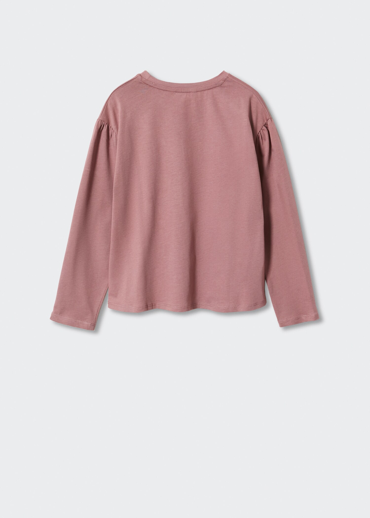 Camiseta manga larga textura - Reverso del artículo