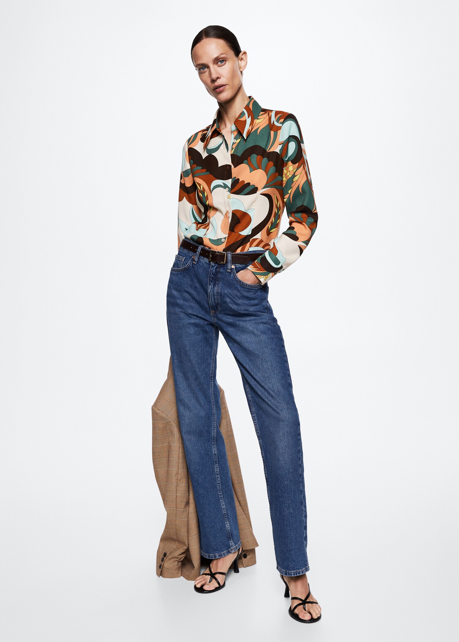 Hemd mit Retro-Muster - Detail des Artikels 4